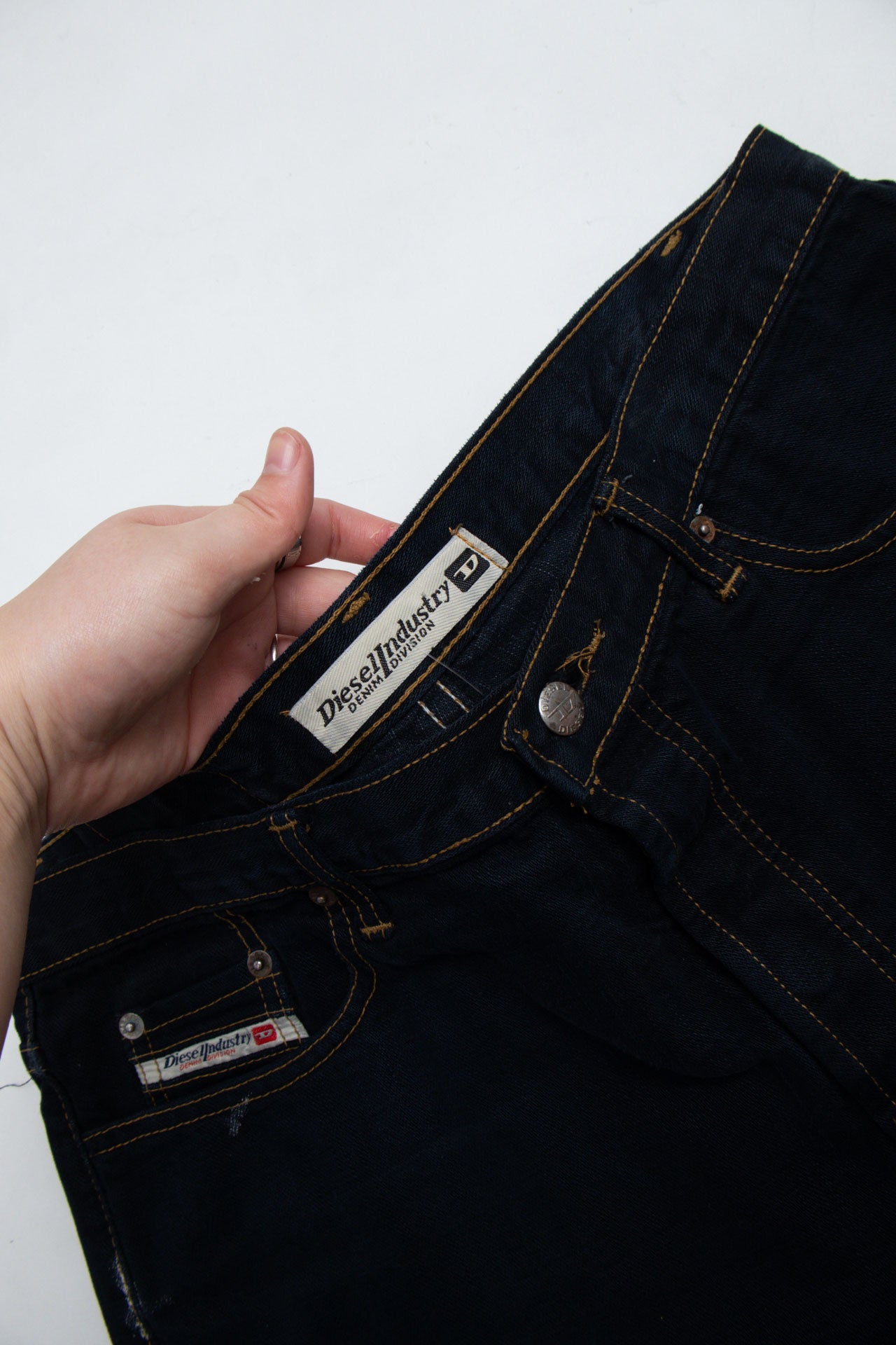 #05 Diesel Denim Mini | Shes The Man | Size 12/14