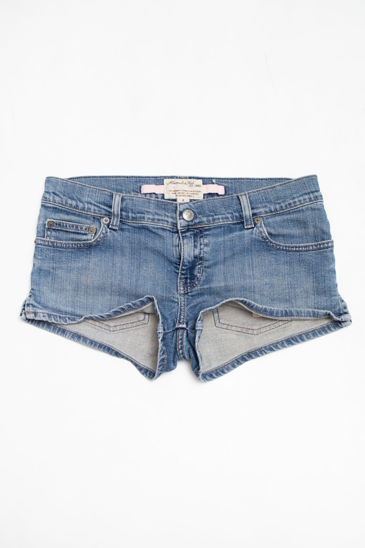 #221 Abercrombie & Fitch denim mini shorts | c. 162 | size 6