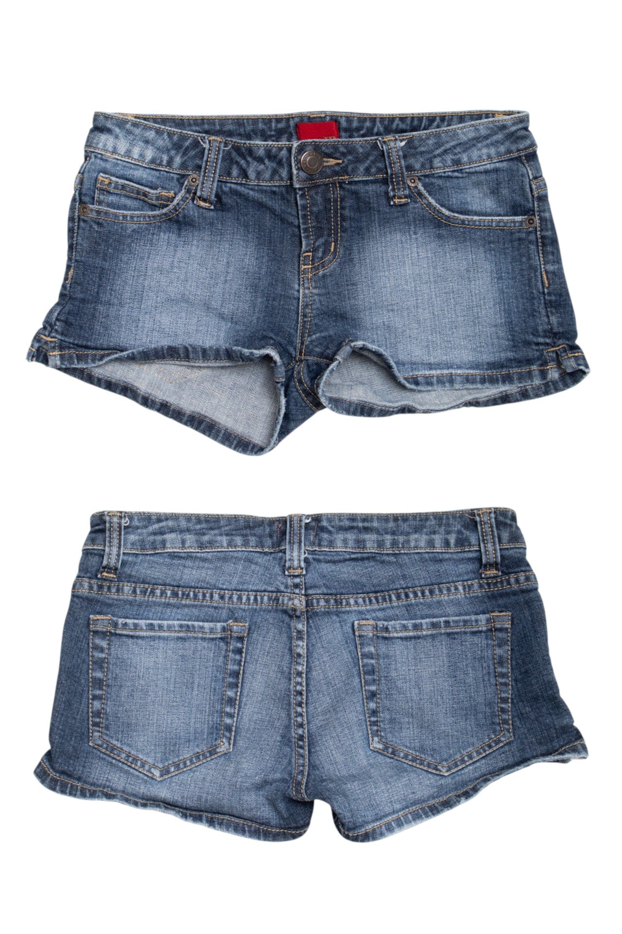 #222 XXI denim mini shorts | c. 162 | size 6
