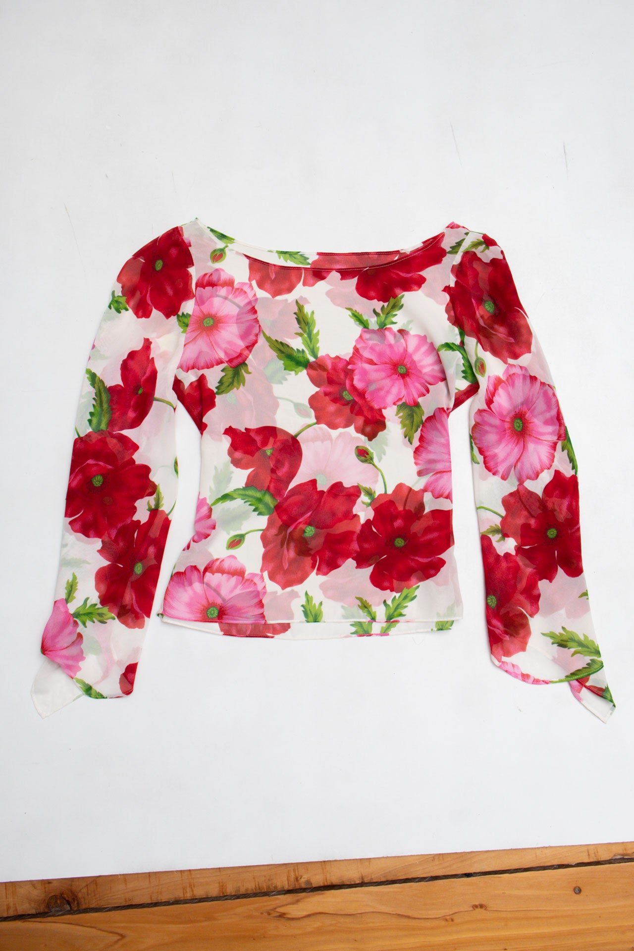 #87 Flowery Long Sleeve | C.149 | Size 10