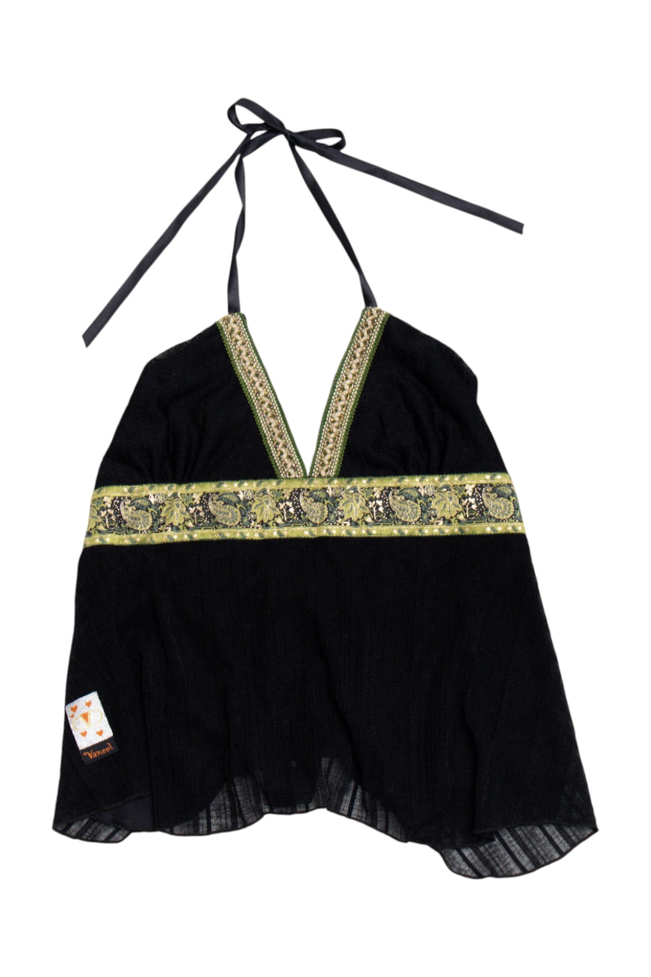 #234 Vanool paisley strapped halter | c. 154 | size 8/10