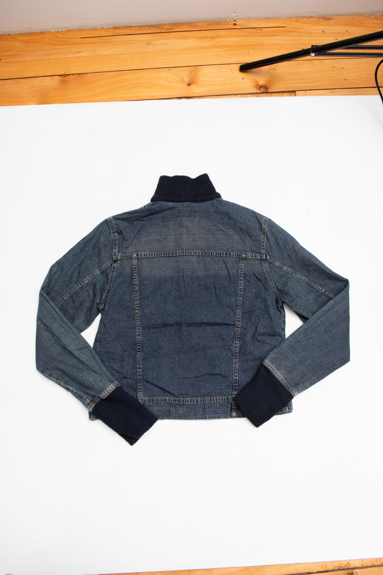 #93 Button Up Denim Jacket | C.149 | Size 10/12