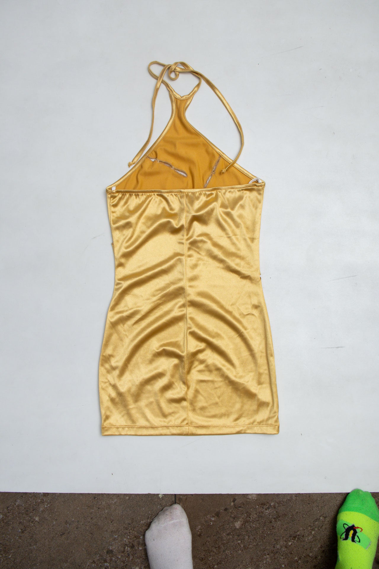 #16 Sex Symbol Gold Dress | Shes The Man | Size 6/8