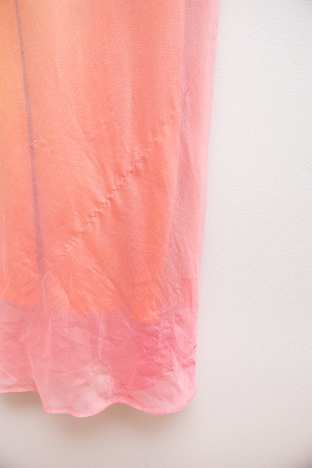 #238 Fair Weather orange/pink evening dress | c. 162 | size 8