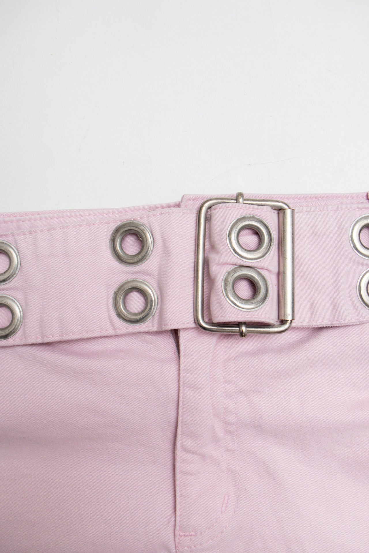 #105 Y2K Eyelet Belt Mini Skirt | C.149 | Size 10