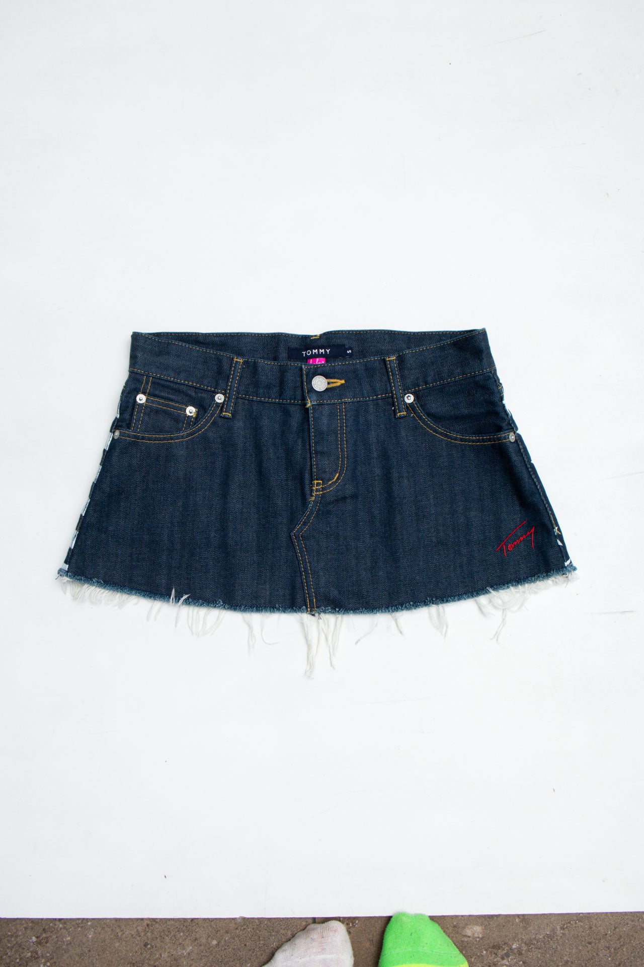 #24 Tommy Denim Mini | Shes The Man | Size 10