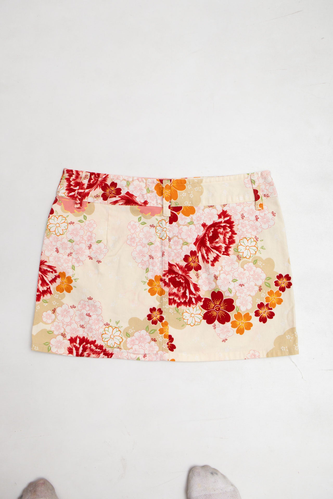 #05 Italian UCOB Floral Skirt | Mermaid Festival | Size 8