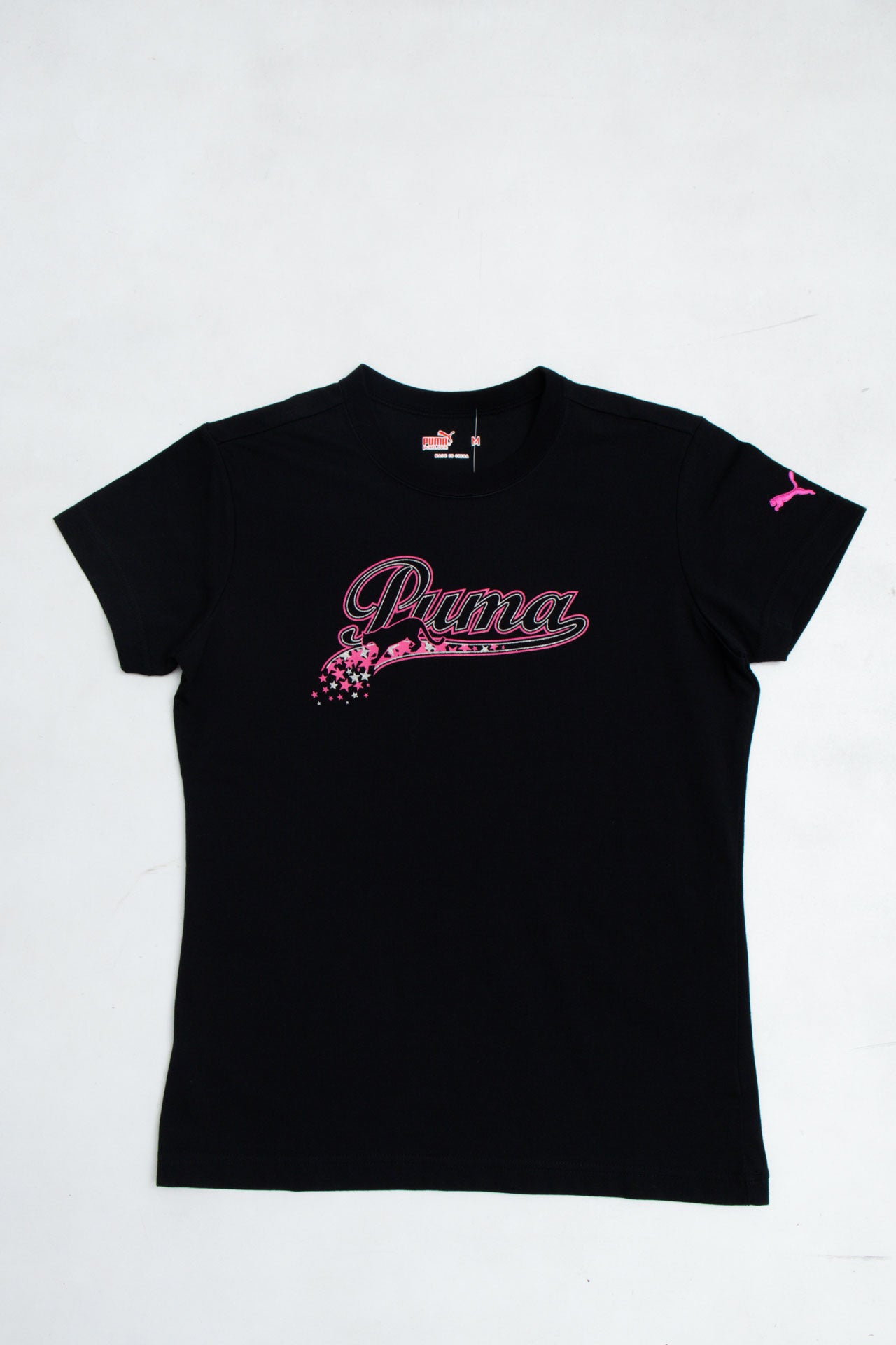 #65 Puma Black Tee | Shes The Man | Size 10