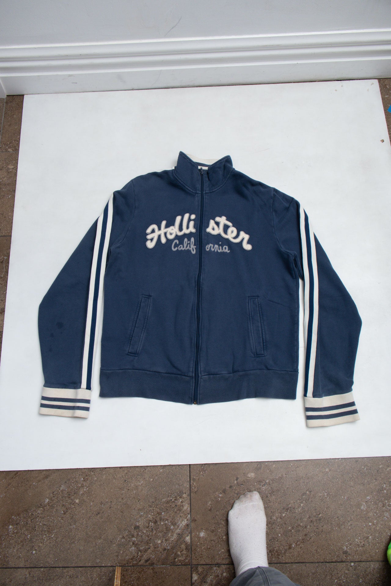 #76 Hollister Zip-Up | Shes The Man | Size 12/14