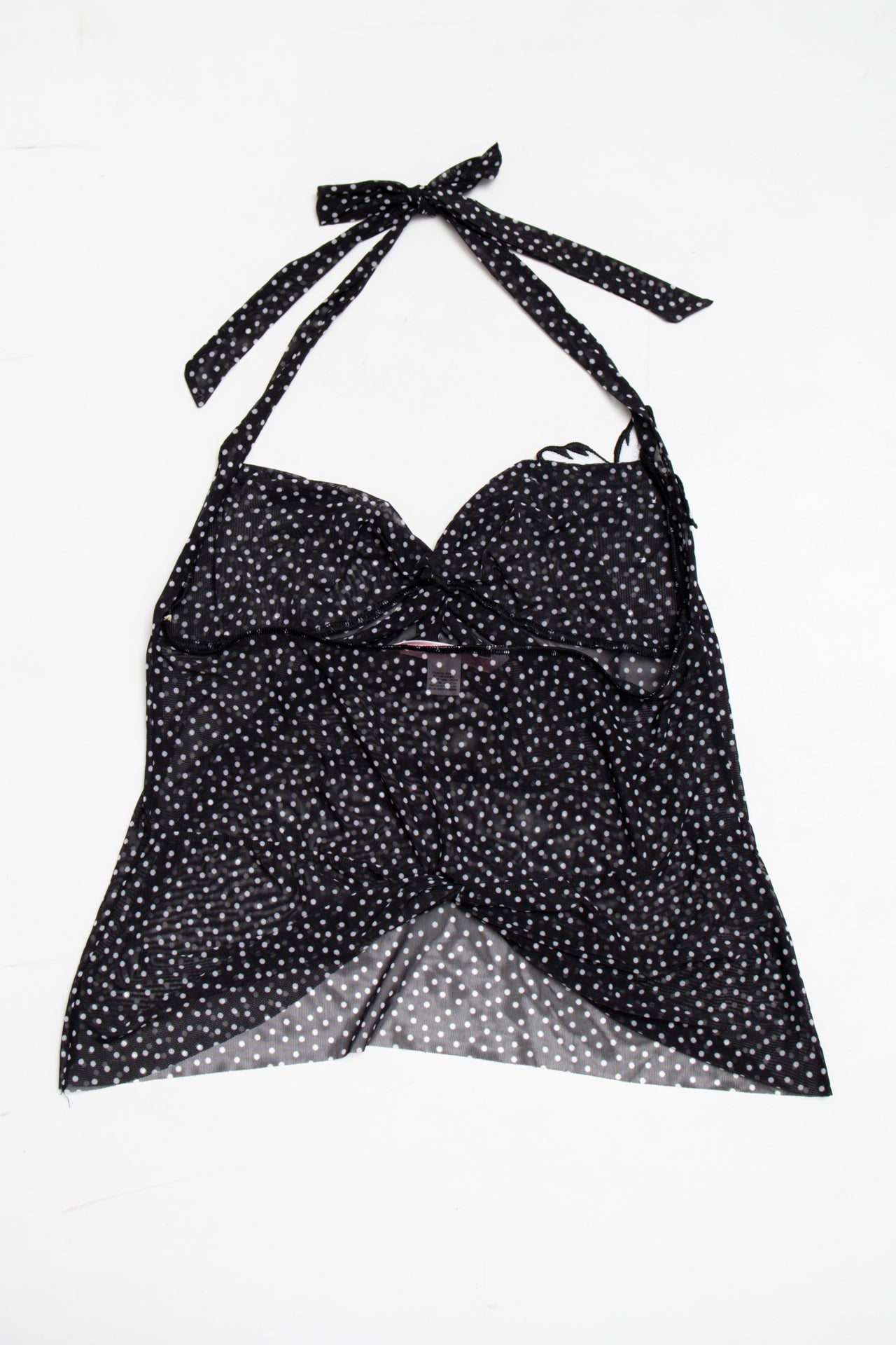 #80 Victoria's Secret polka dot halter top | c. 162 | size 10