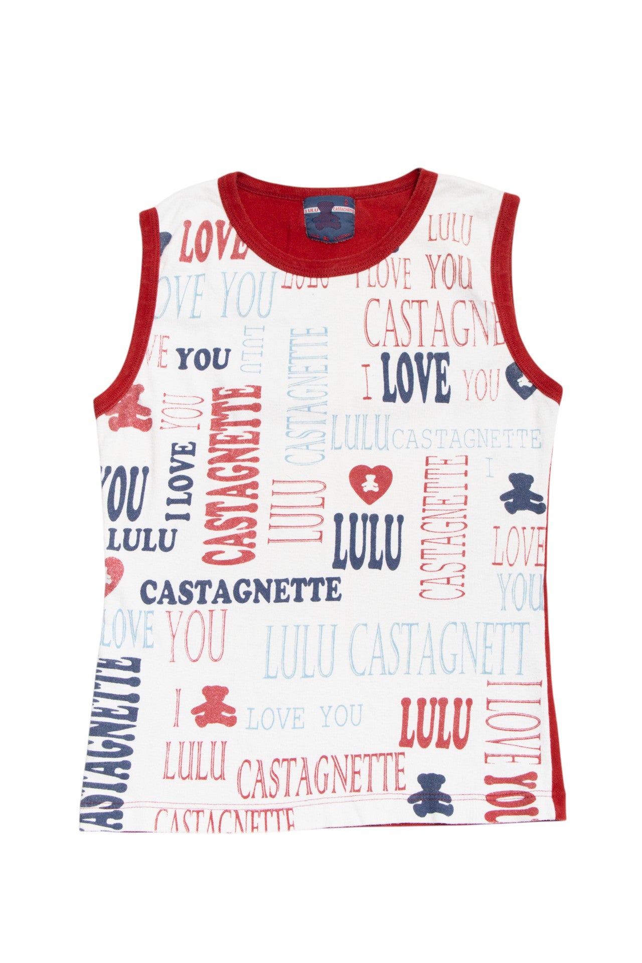 #88 Lulu Castagnette bear tank | c. 162 | size 10