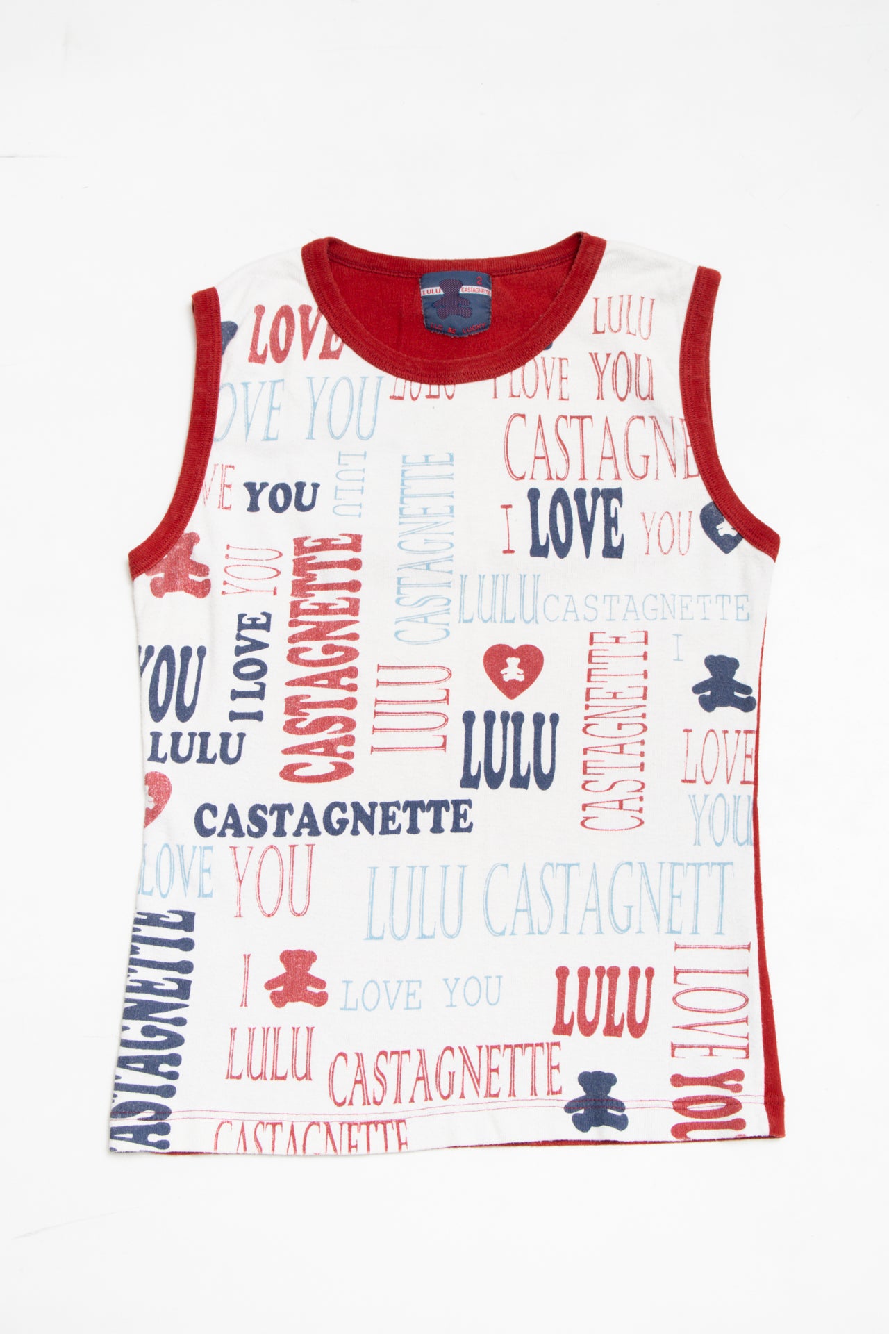 #88 Lulu Castagnette bear tank | c. 162 | size 10