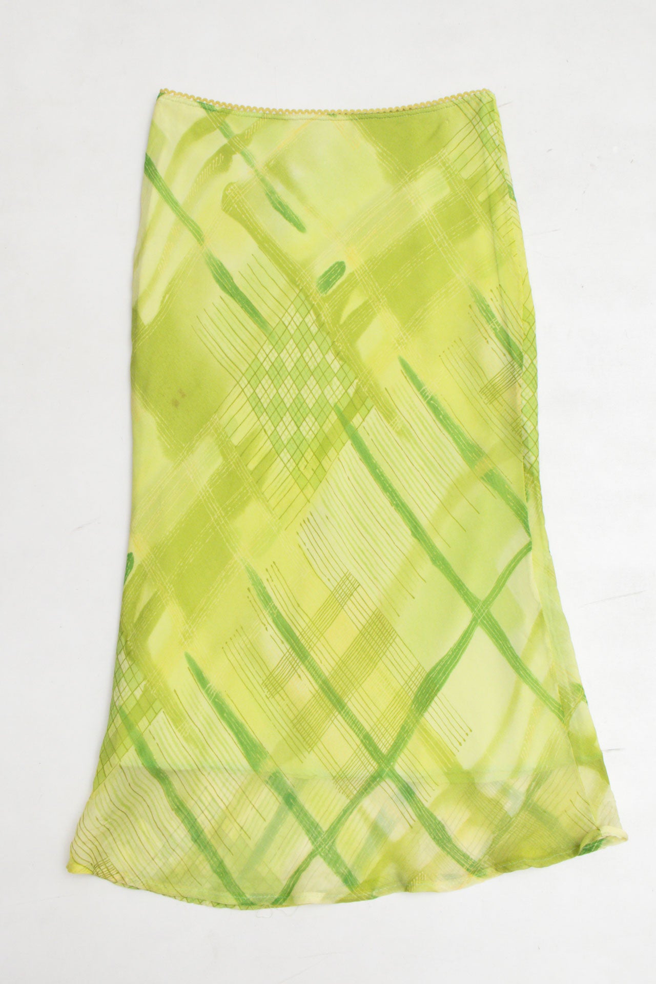 #40 Dollface Green Maxi Skirt | Mermaid | Size 10