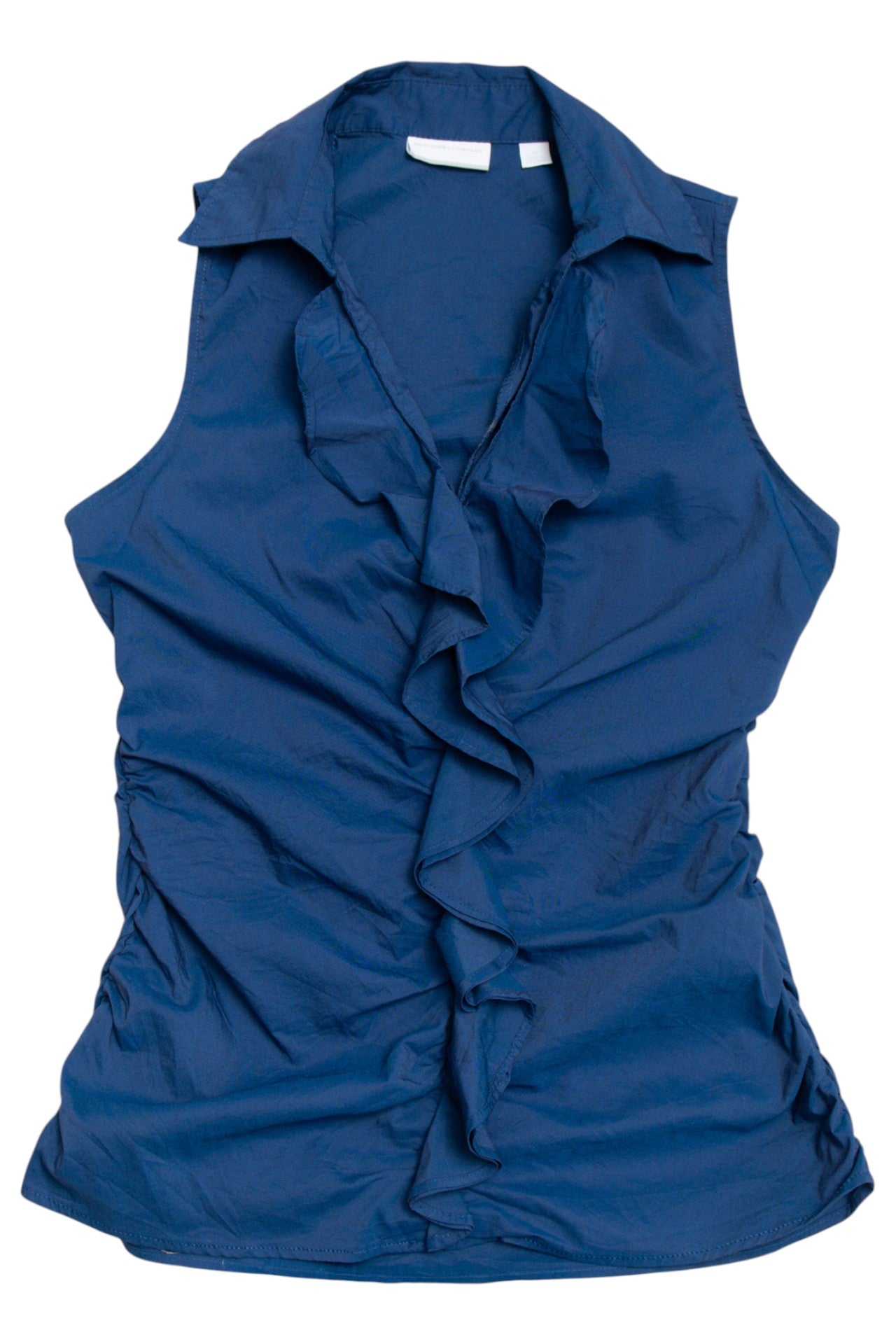 #96 New York & Company royal blue button up | c. 162 | size 6