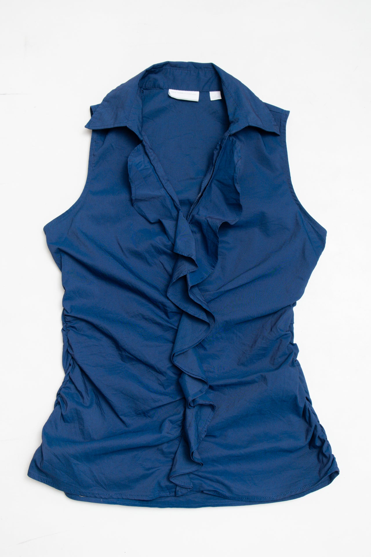 #96 New York & Company royal blue button up | c. 162 | size 6