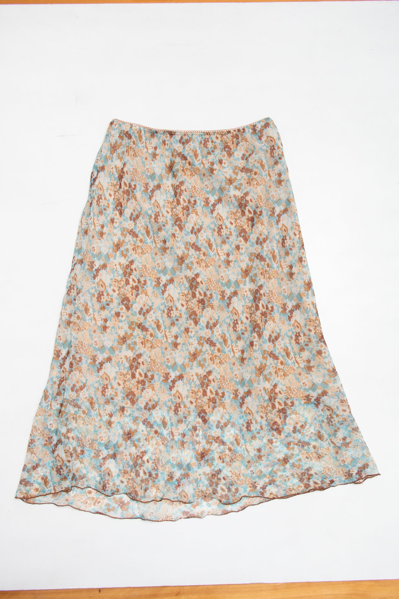#108 USA made La Bella Fashion midi skirt | c. 162 | size 10