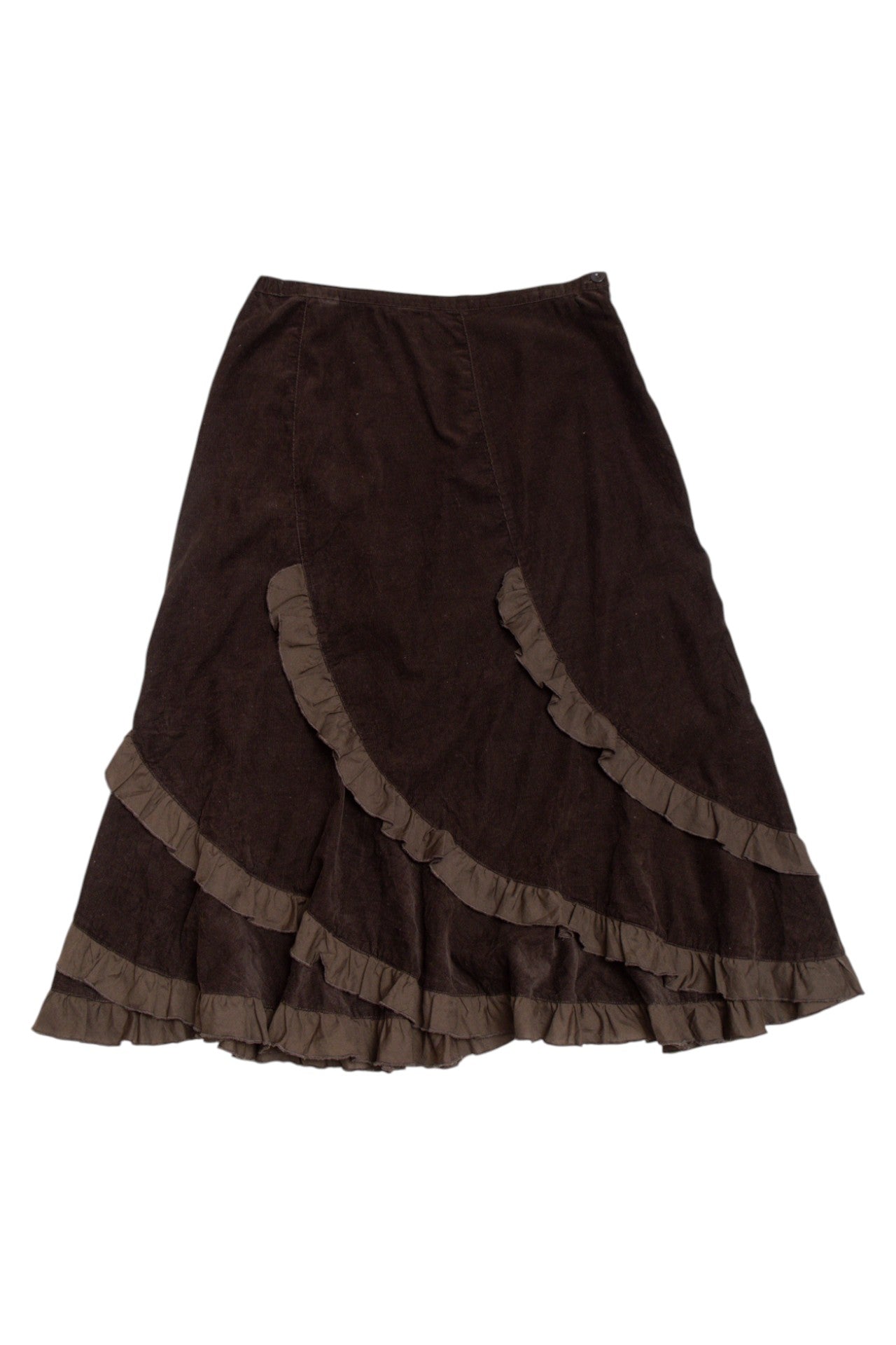 #111 Tantrums corduroy ruffled skirt | c. 162 | size 8