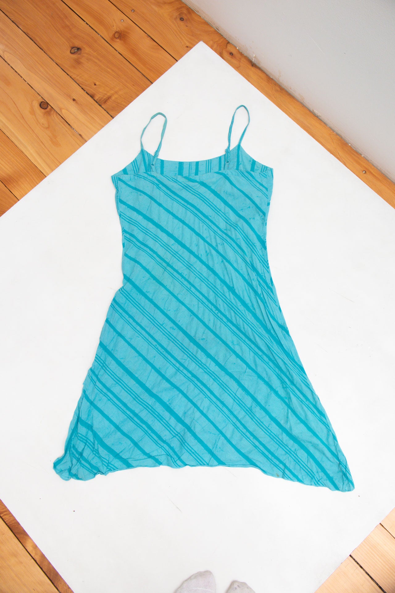 #56 Cotton Du Monde Blue Dress | Mermaid Festival | Size 10/12