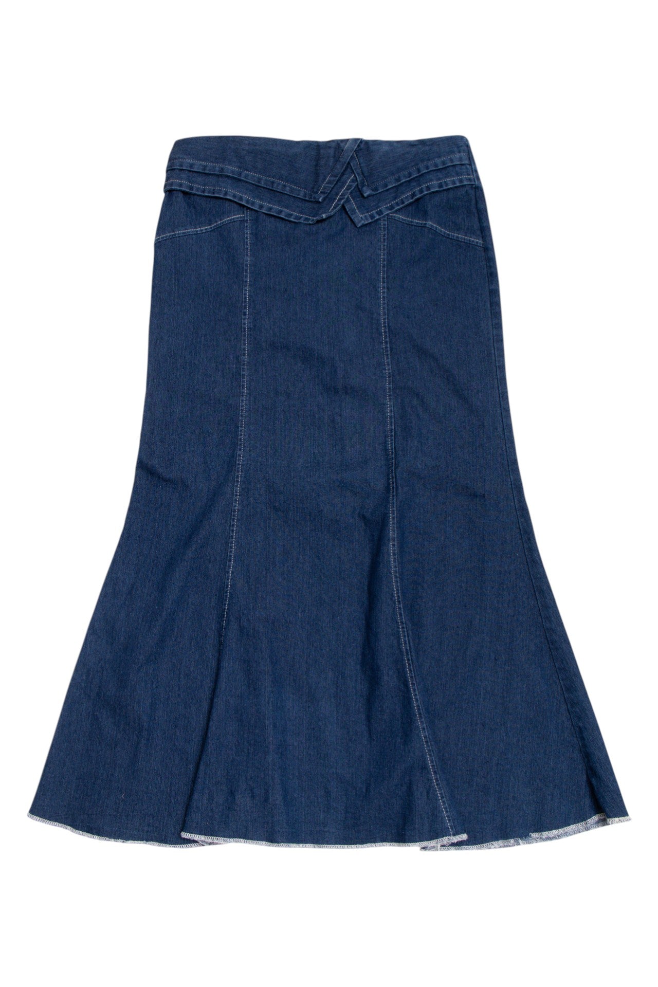 #124 Lima Limon maxi denim skirt | c. 162 | size 10