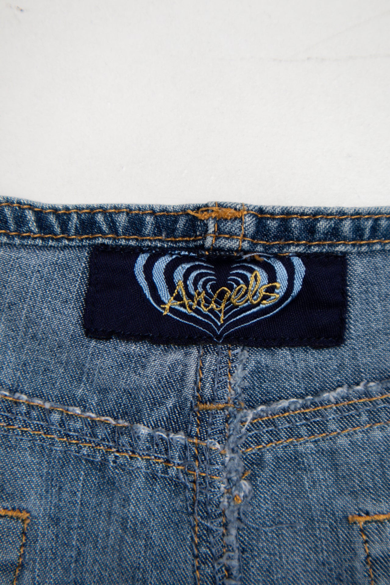 #126 Angels Y2k denim skirt | c. 162 | size 8/10