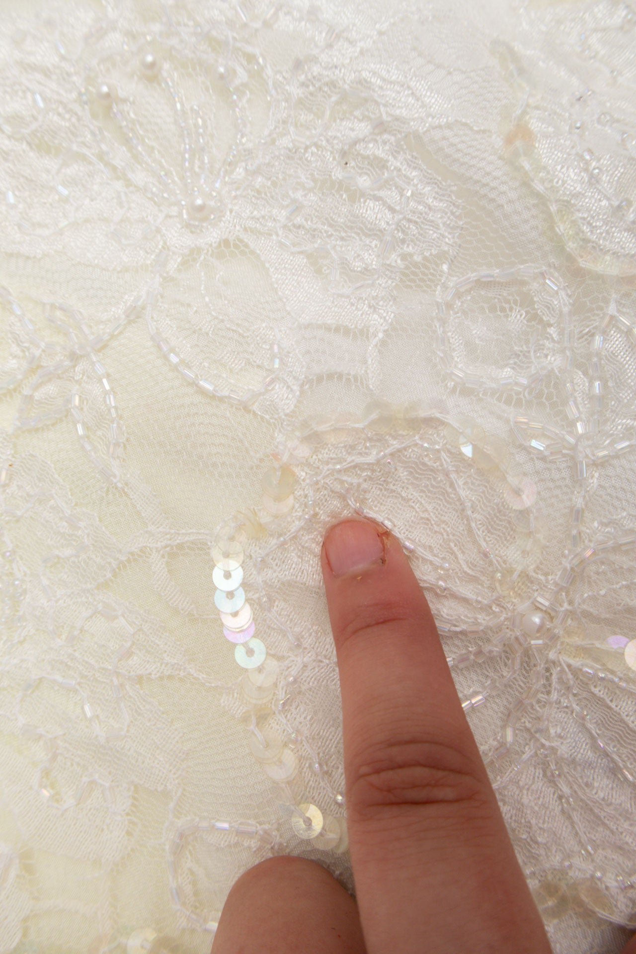 #68 Stenay Beaded and Lace Dress | Mermaid Festival | Size 8/10