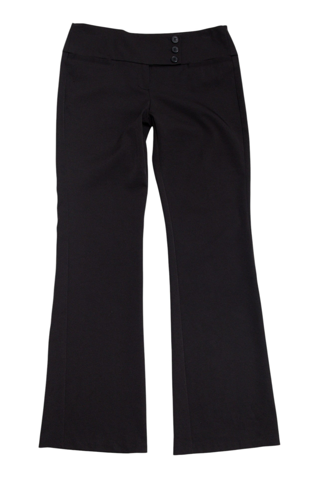 #140 Joe B triple button black office pants | c. 162 | size 8