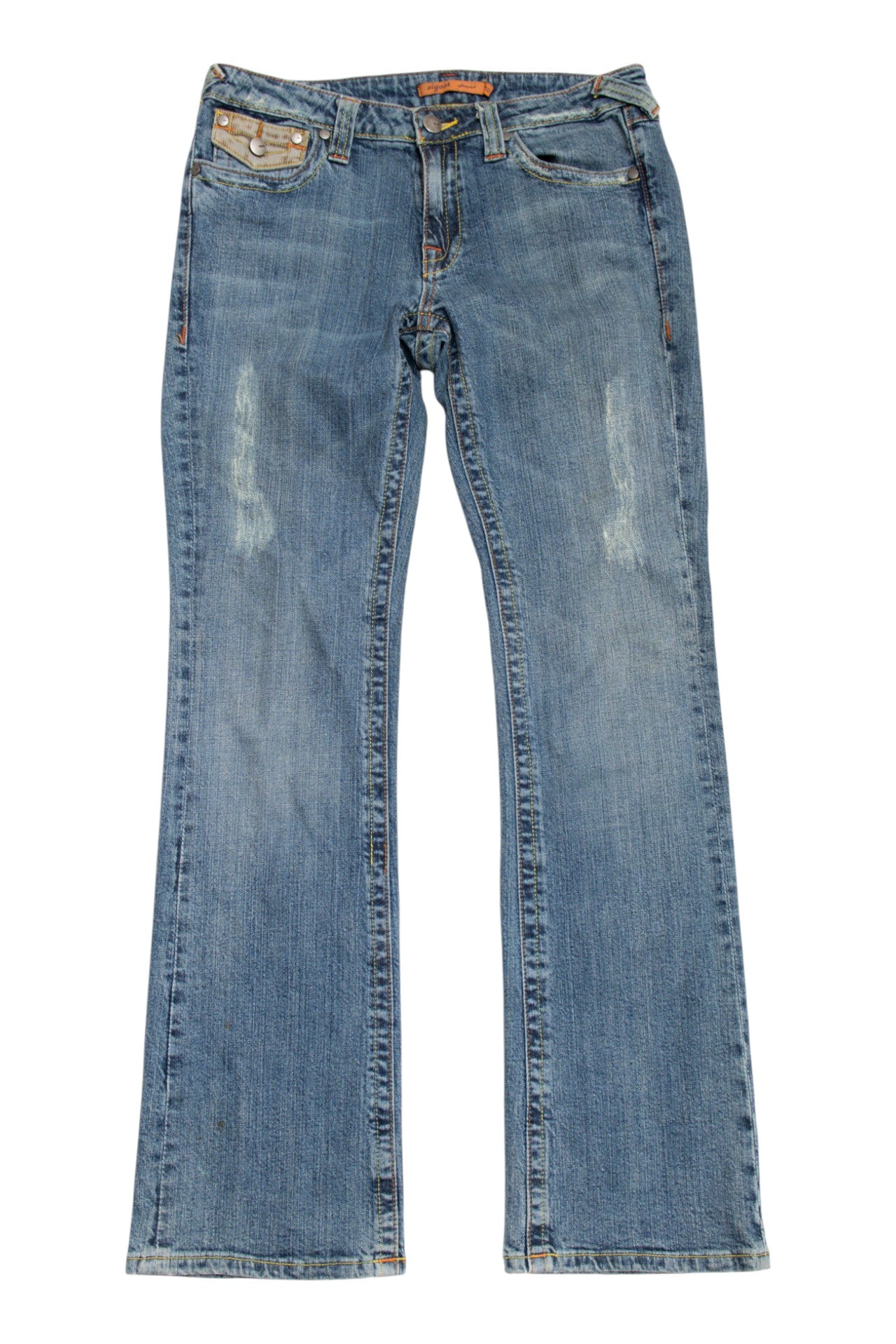 #147 Vigoss distressed denim light wash jeans | c. 162 | size 8/10
