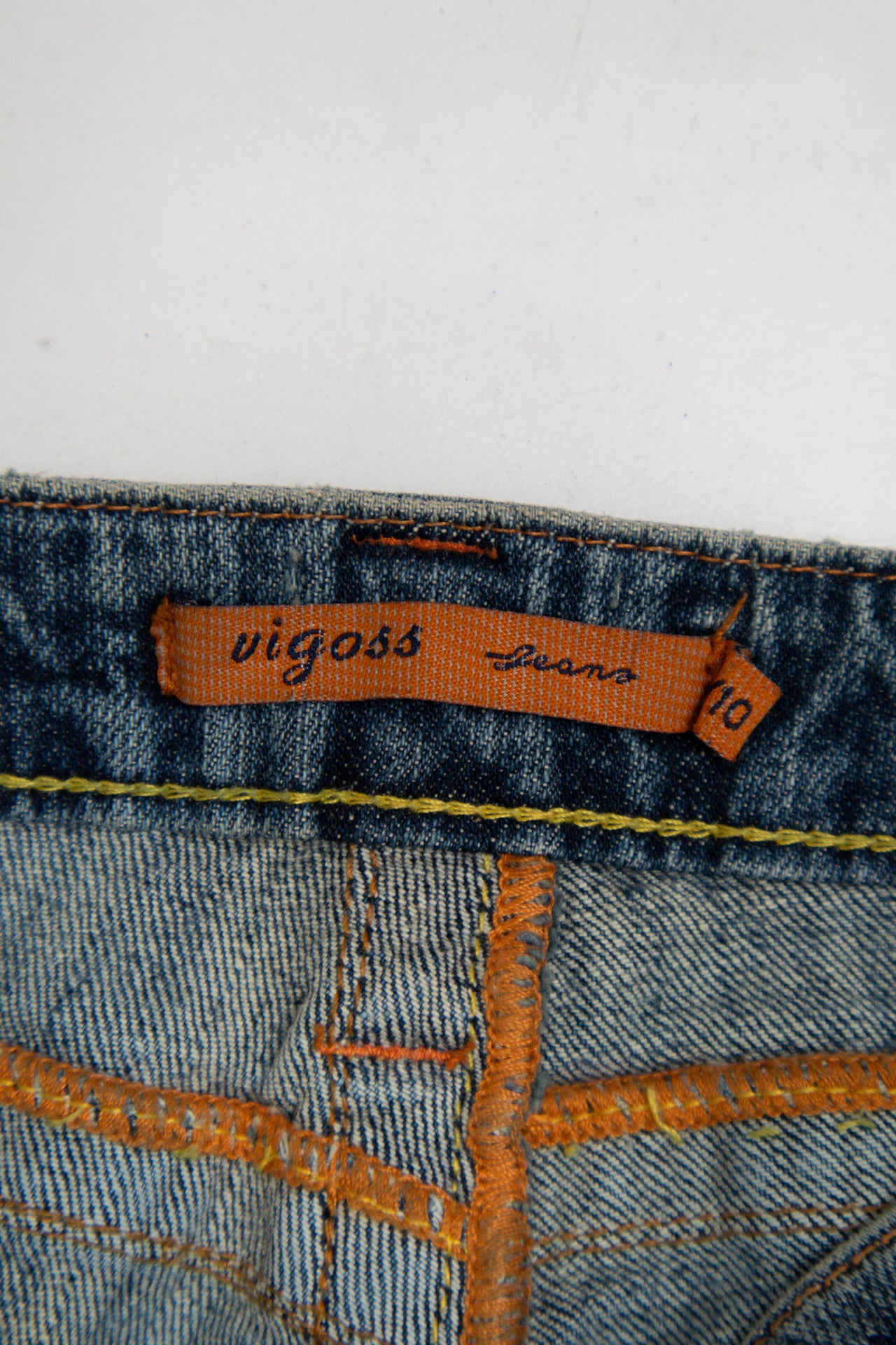 #147 Vigoss distressed denim light wash jeans | c. 162 | size 8/10