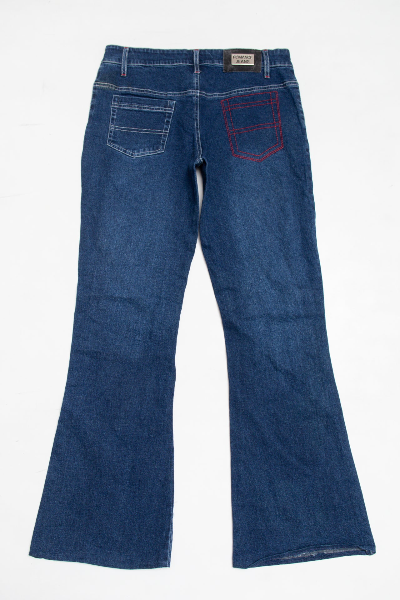 #151 Romance stitch-work multi pocket jeans | c. 162 | size 6