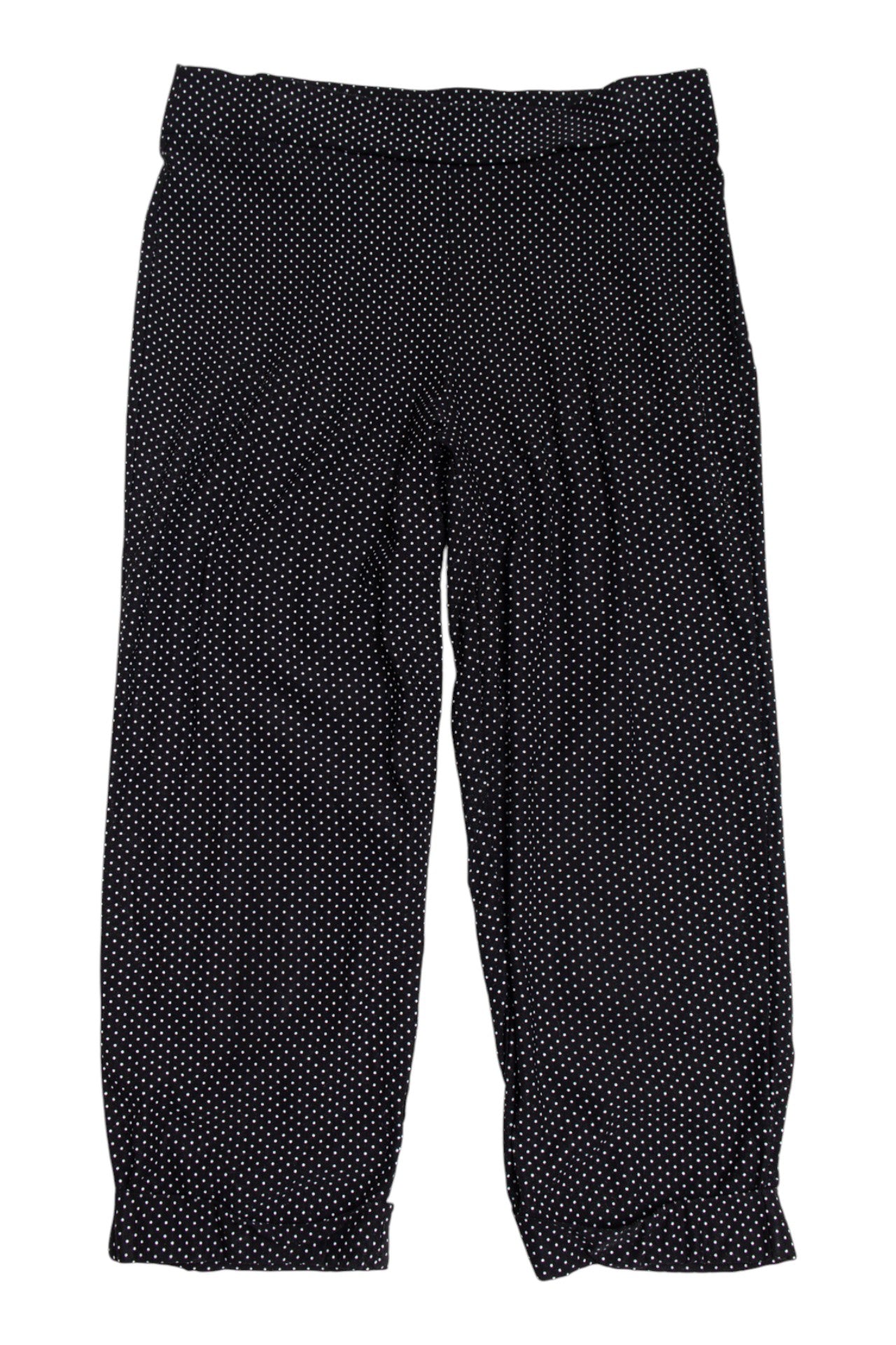 #152 Ella J polka dot capri pants | c. 162 | size 10