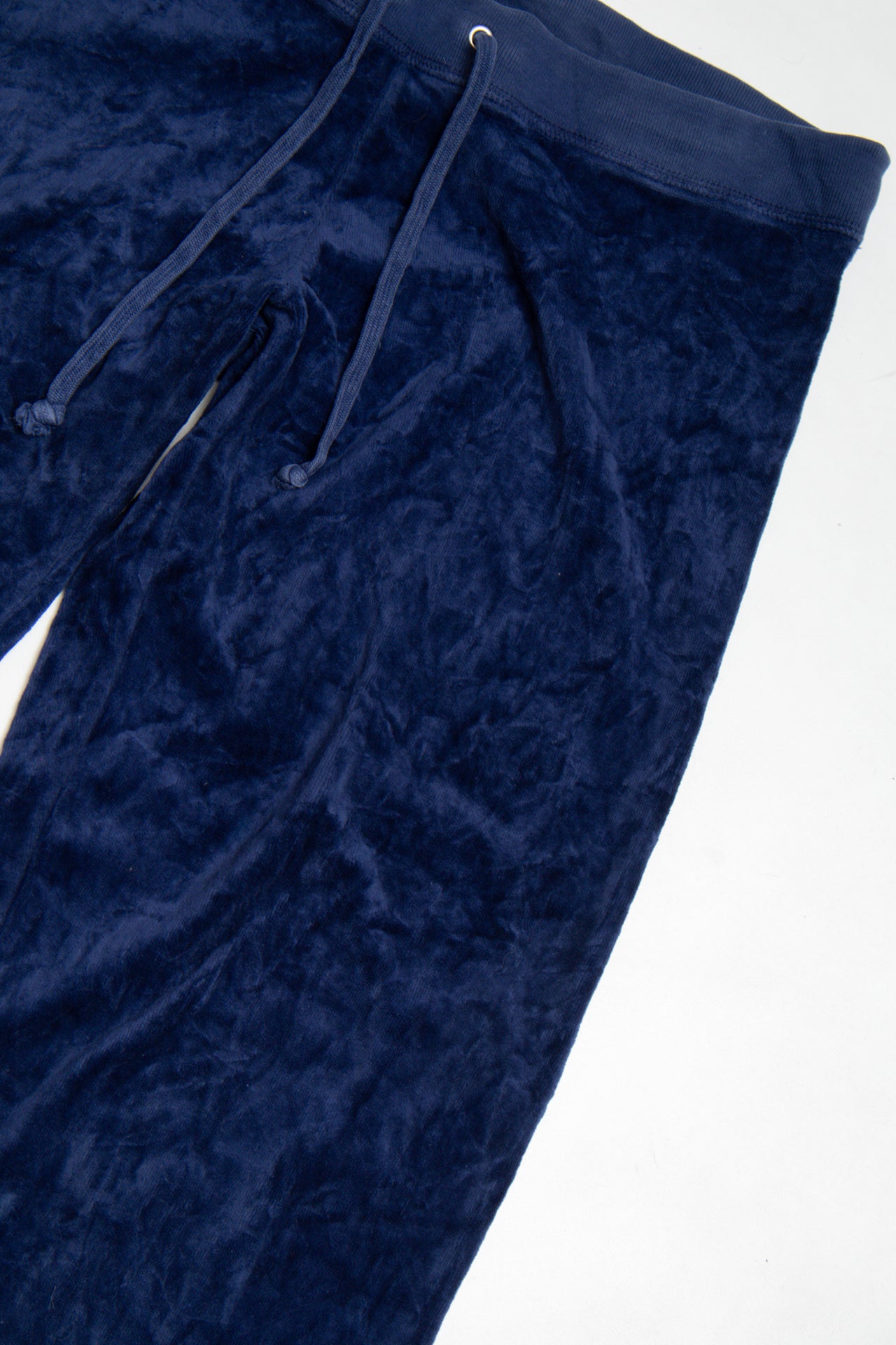 #175 USA made Juicy Couture navy low rise pants | c. 162 | size 8
