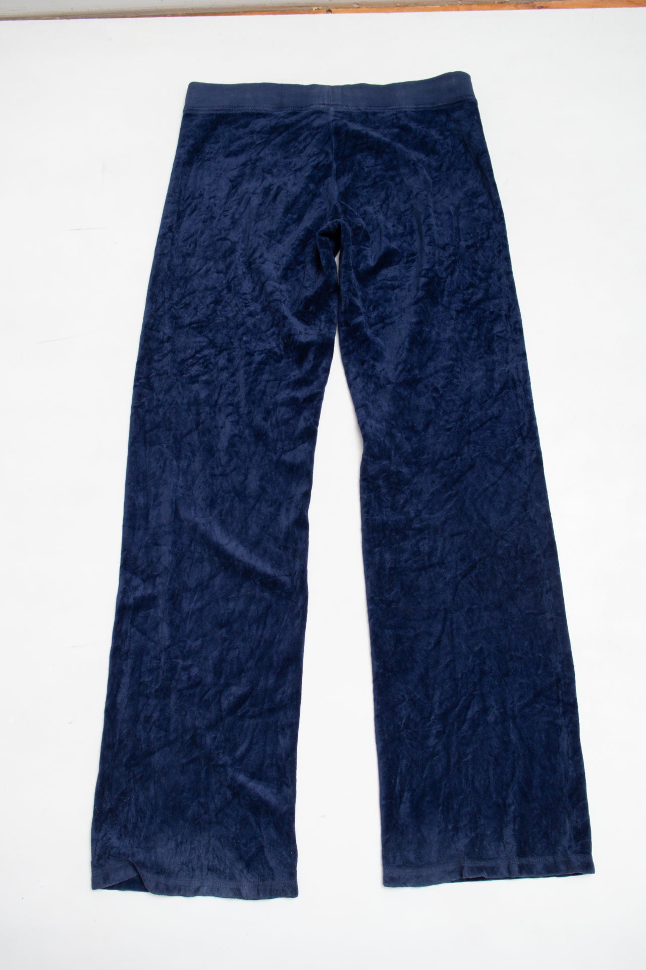 #175 USA made Juicy Couture navy low rise pants | c. 162 | size 8