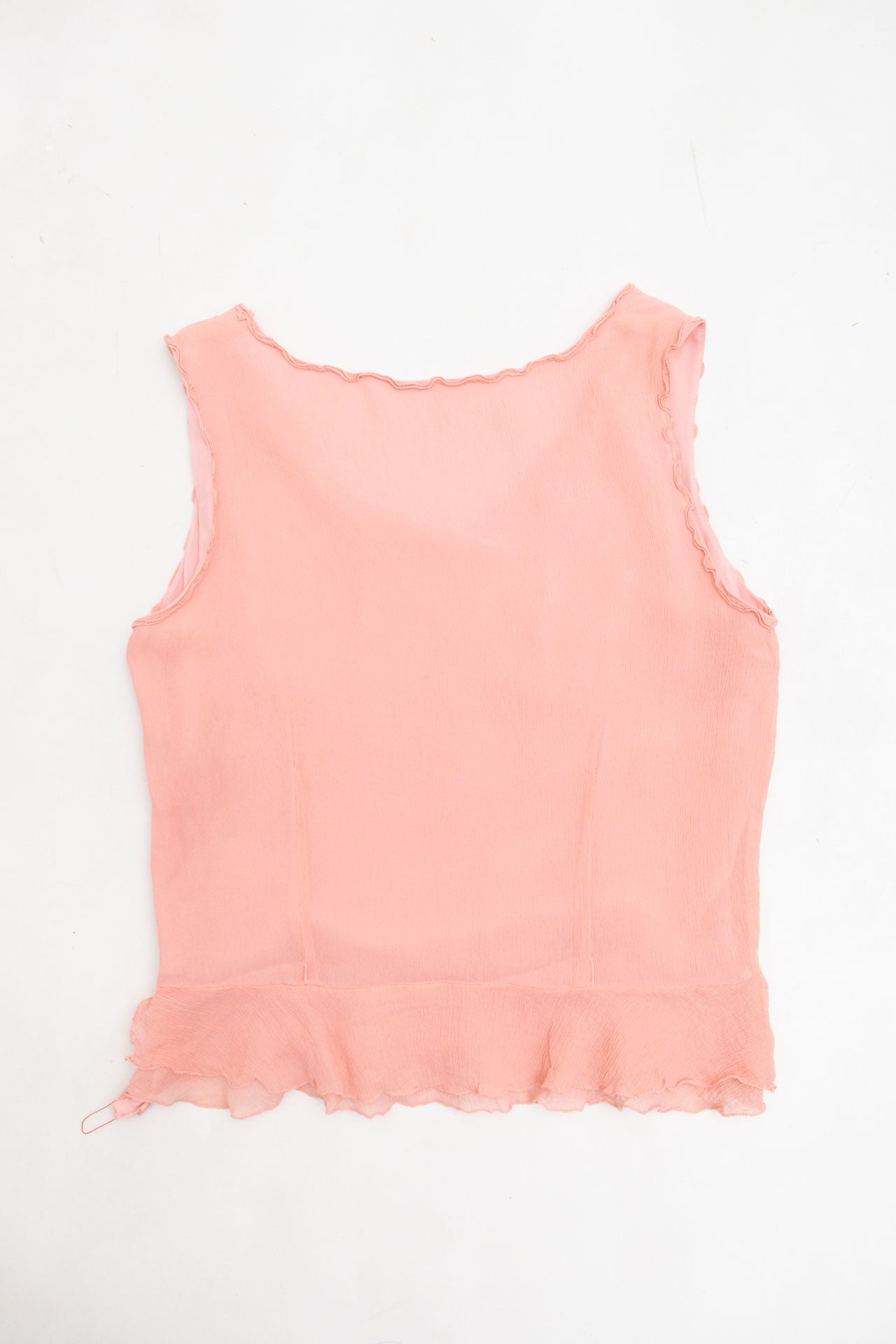 #94 Silk Pink Tank | Mermaid Festival | Size 10