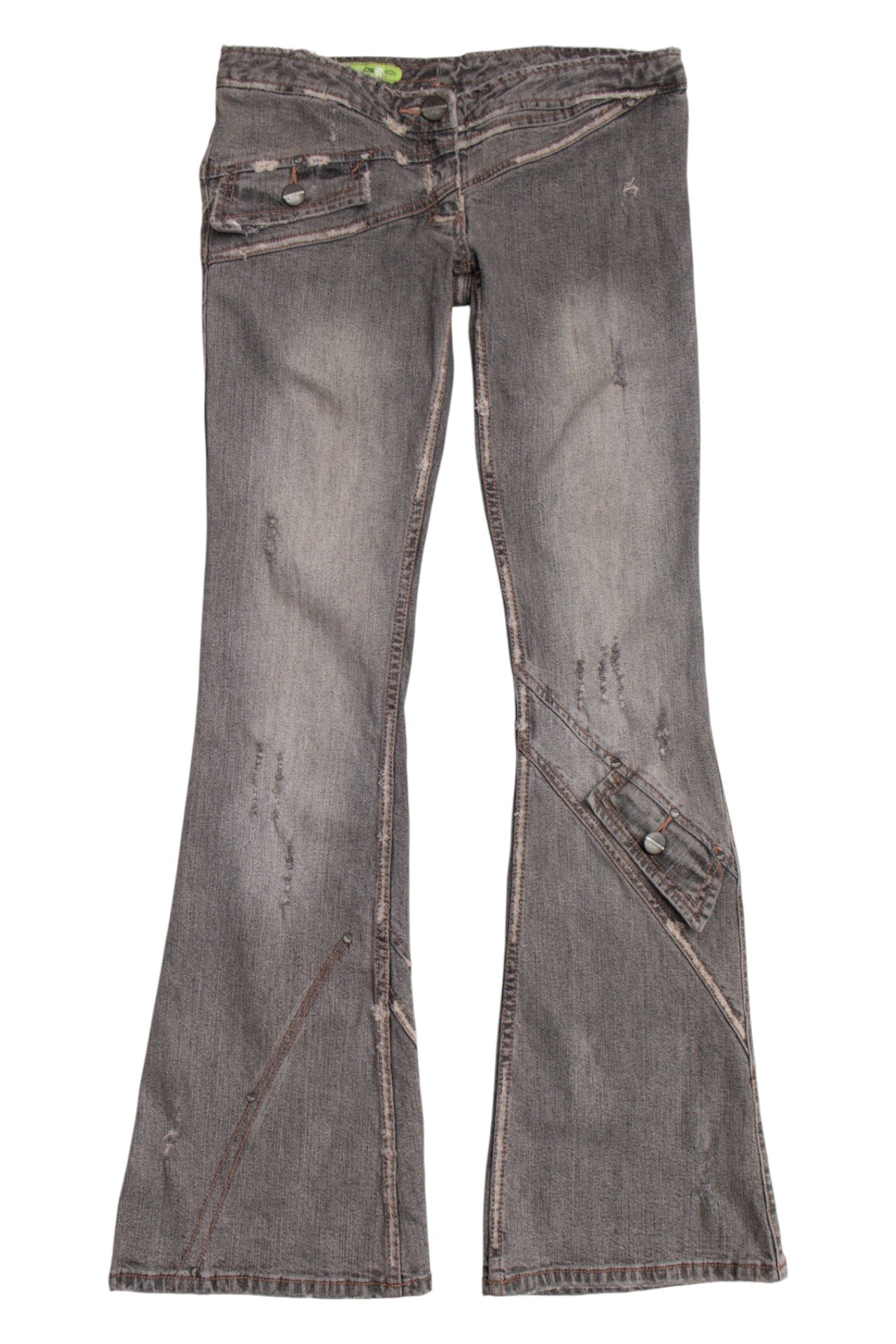 #158 Gigi distressed flare jeans | c. 155 | size 8