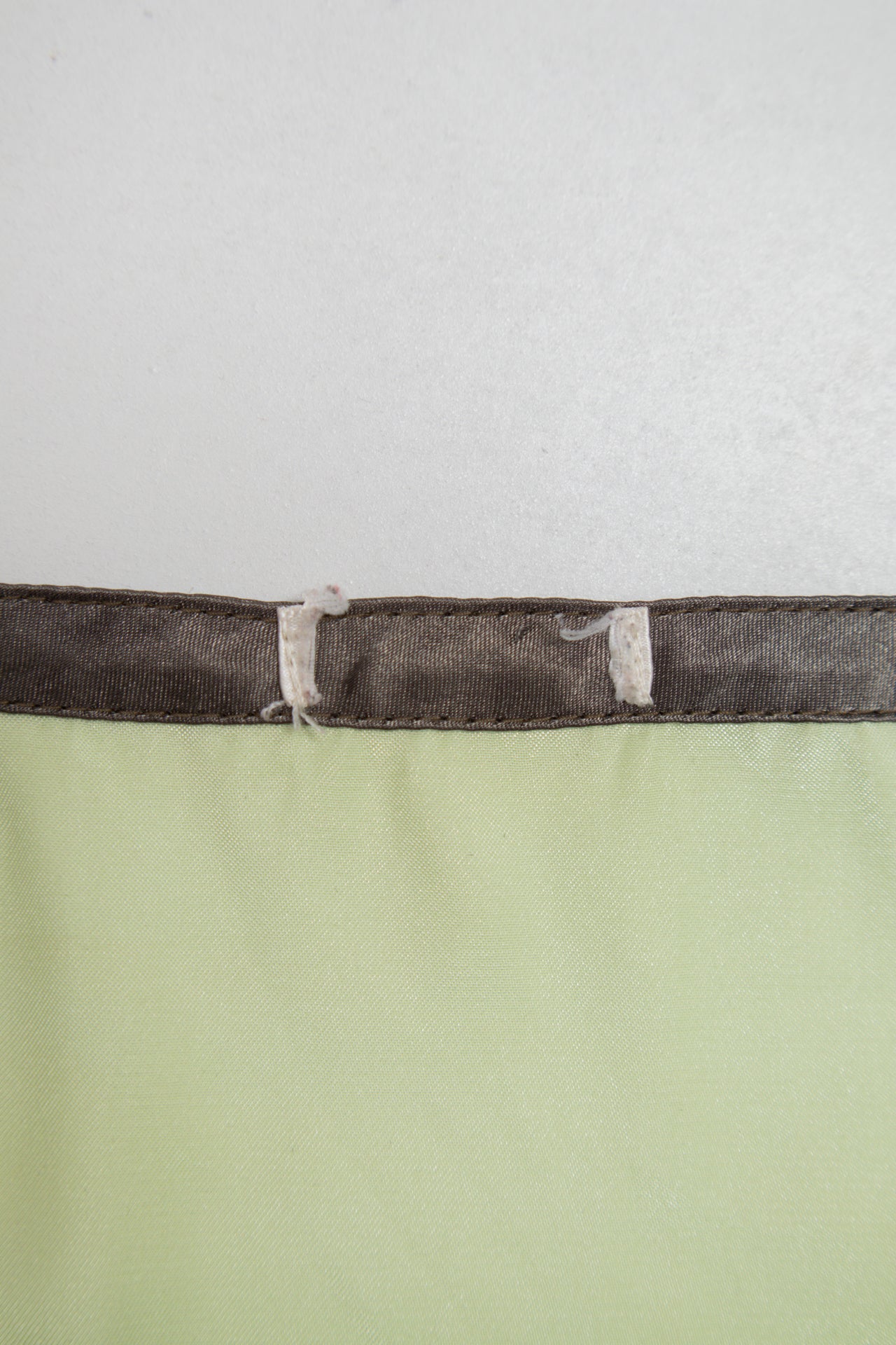 #196 satin sage green cami | c. 162 | size 10