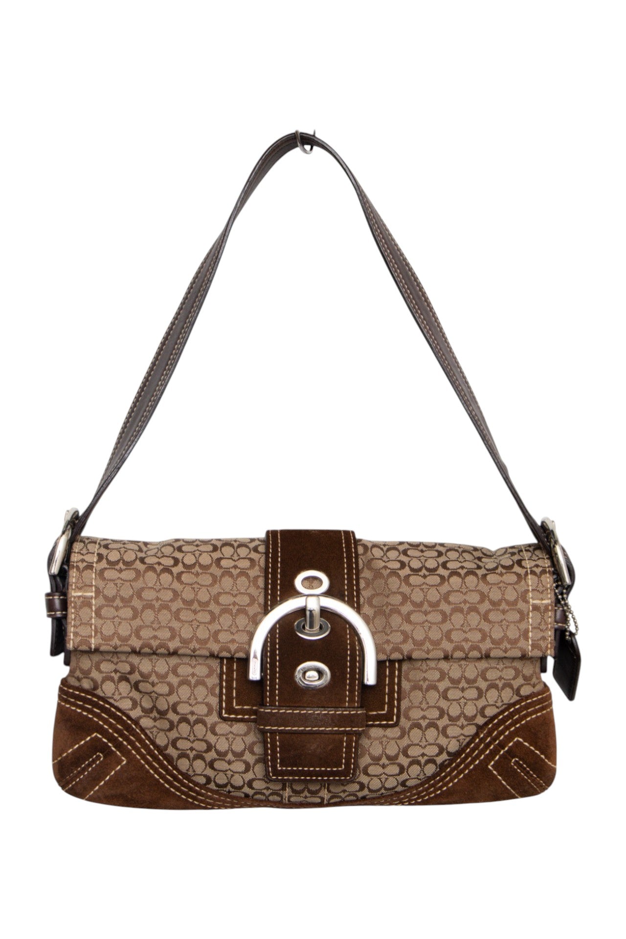 #249 Coach Shoulder Bag Brown | c. 172