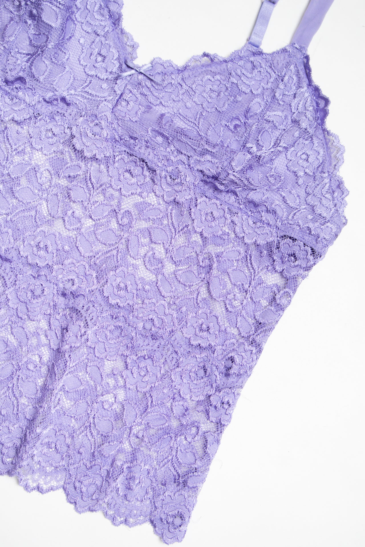 #200 Cabernet purple lace cami | c. 162 | size 12