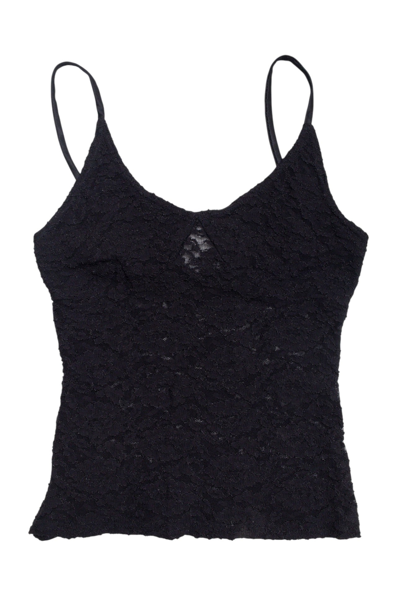 #201 USA made Gemilli black mesh cami | c. 162 | size 8