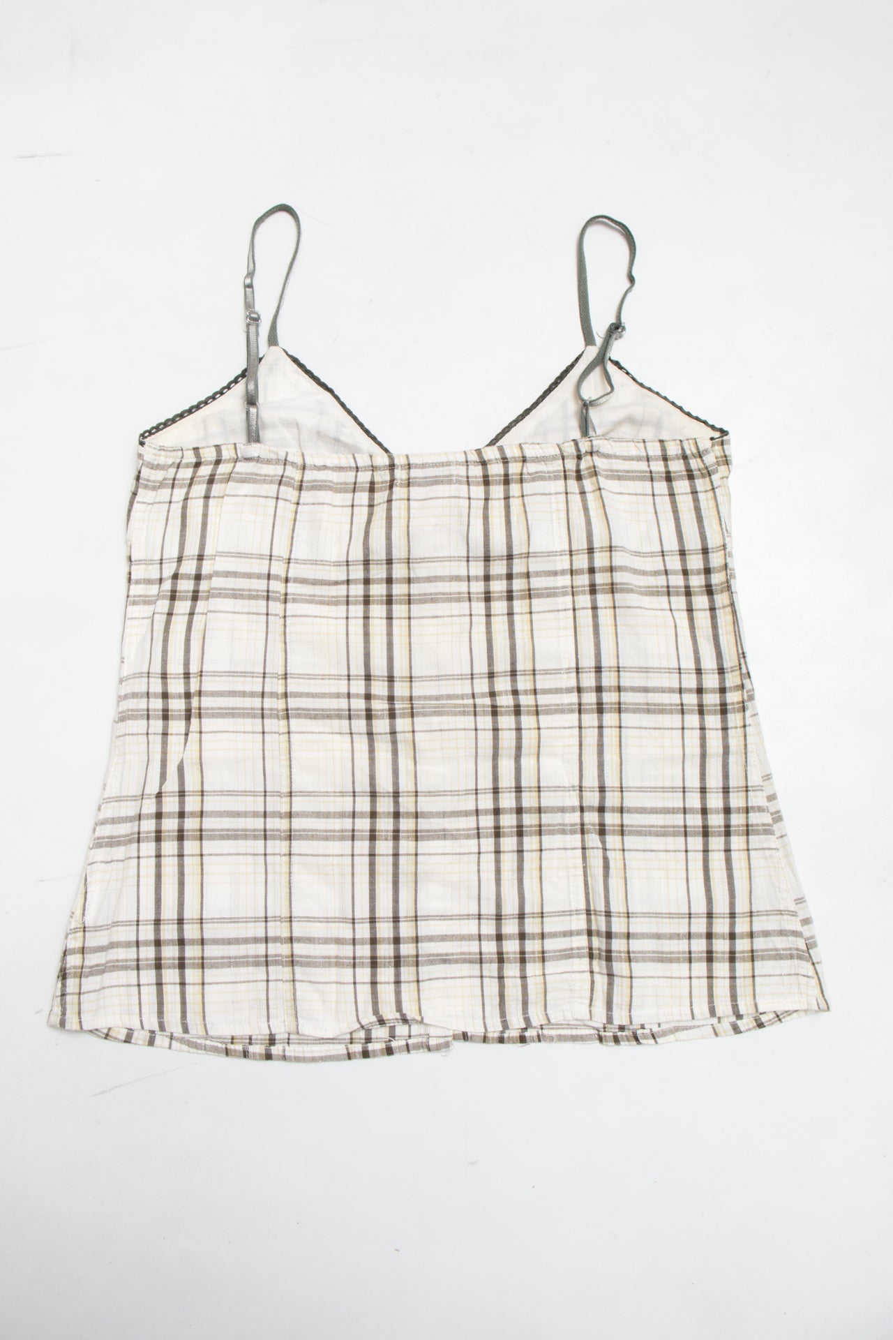 #217 Pimkie plaid cotton cami | c. 163 | size 8