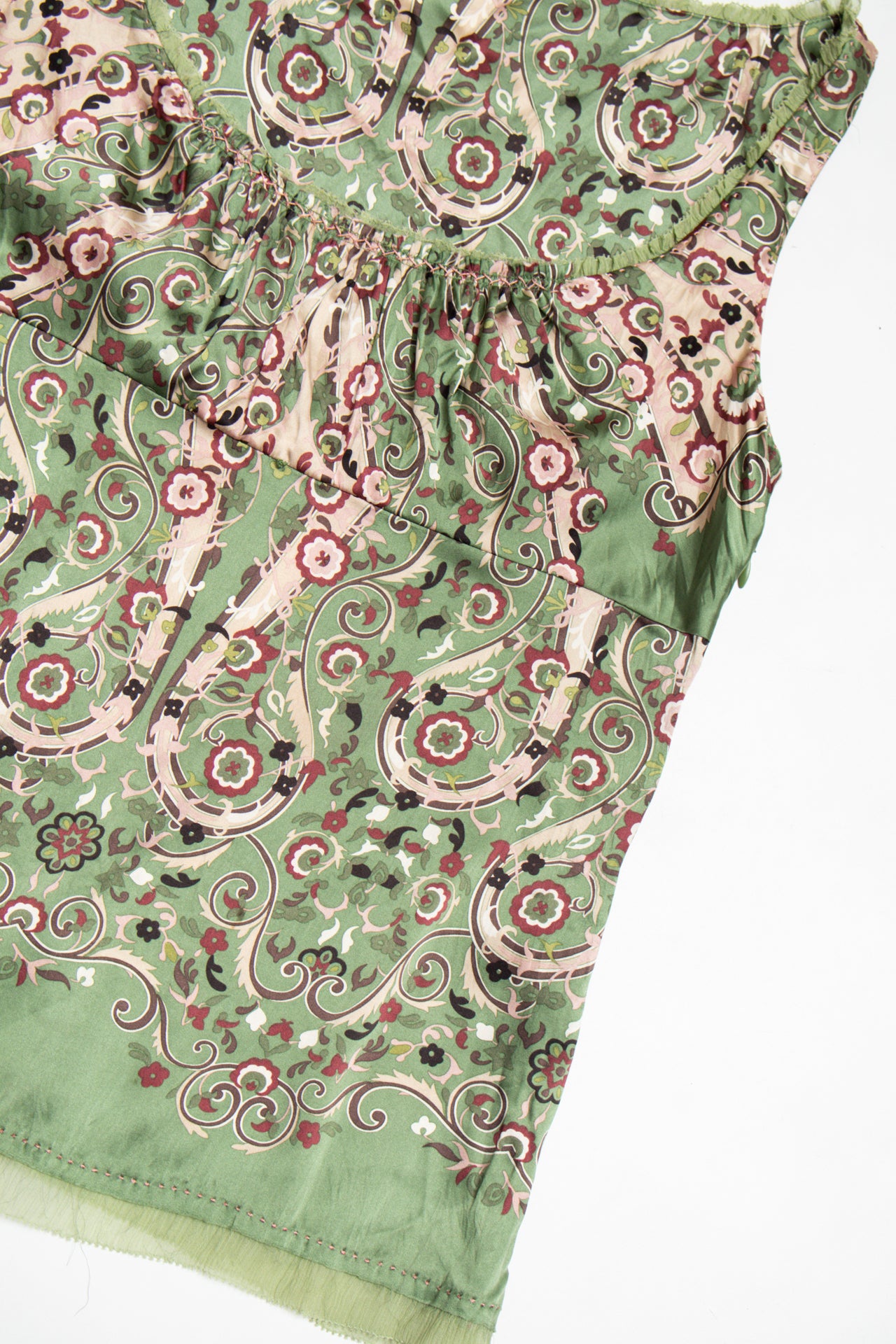 #220 Elie Tahari silk floral tank | c. 162 | size 10