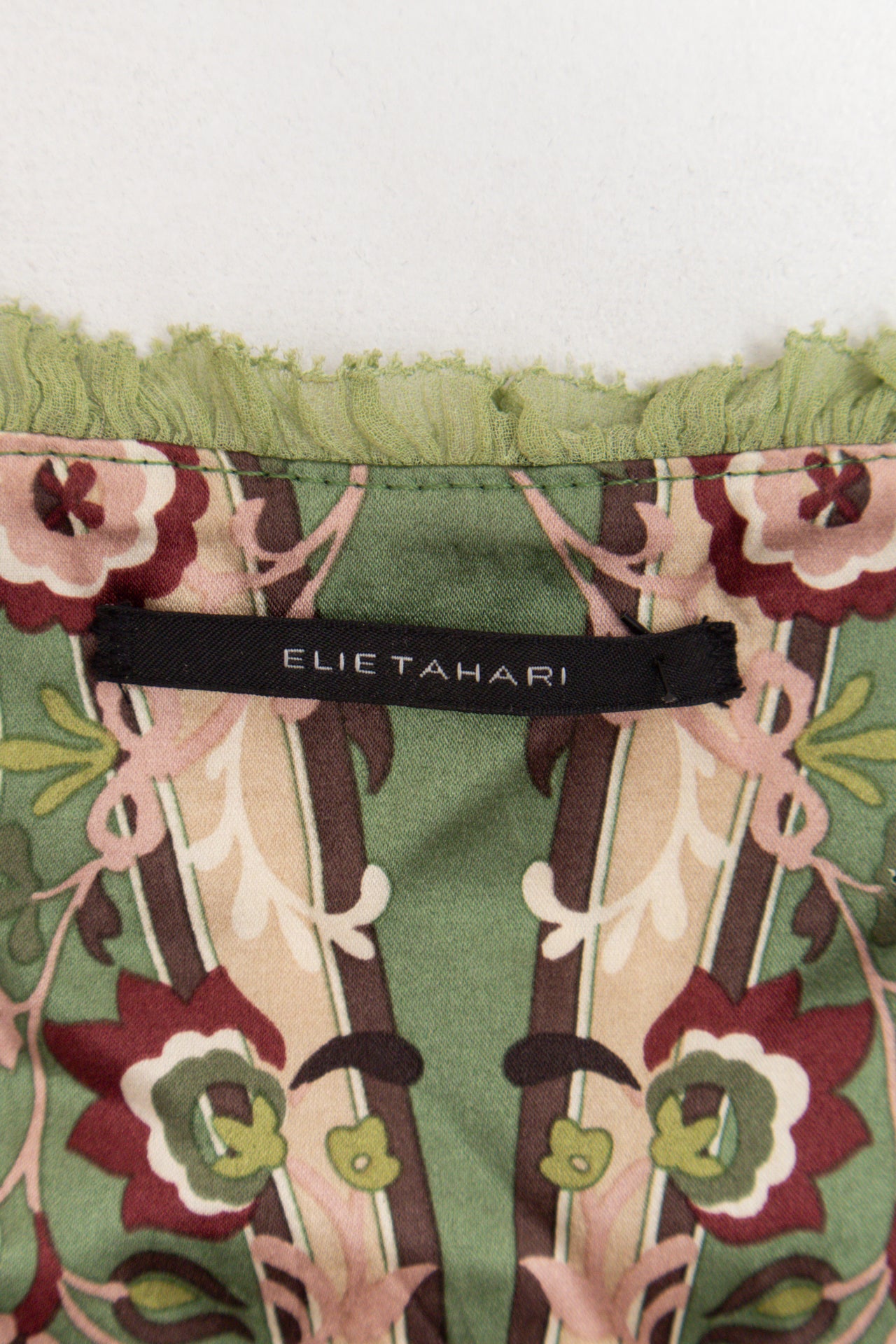 #220 Elie Tahari silk floral tank | c. 162 | size 10