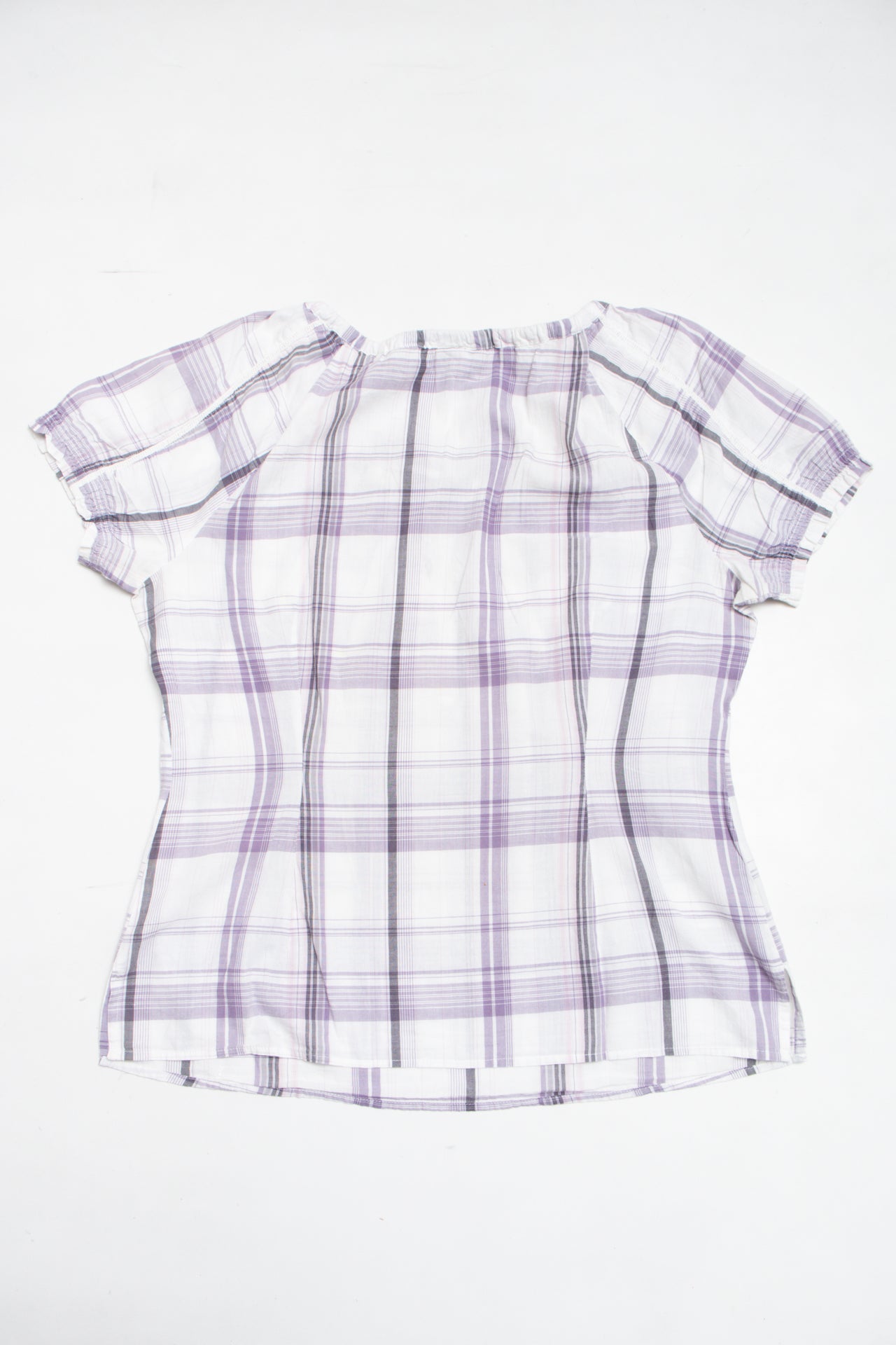 #228 Street One cotton plaid top | c. 163 | size 10