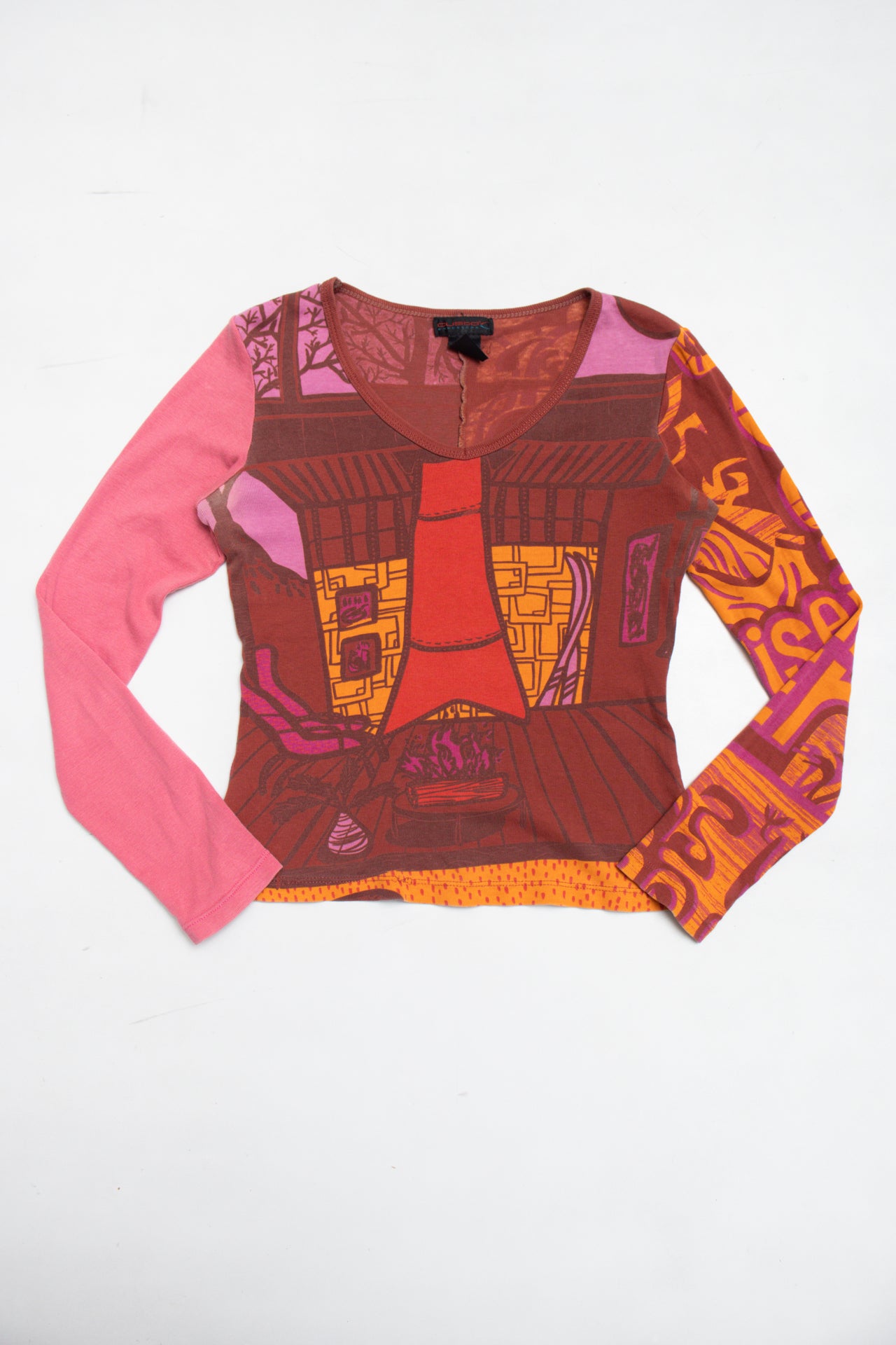 #229 Custo Barcelona cotton long sleeve | c. 163 | size 10