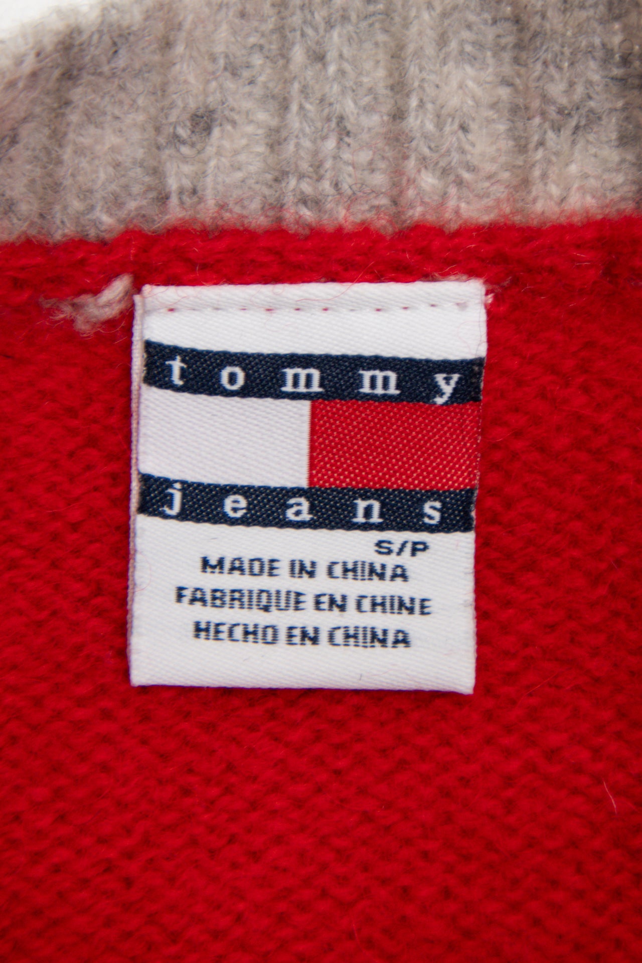 #233 Tommy Hilfiger wool fitted jumper | c. 163 | size 8