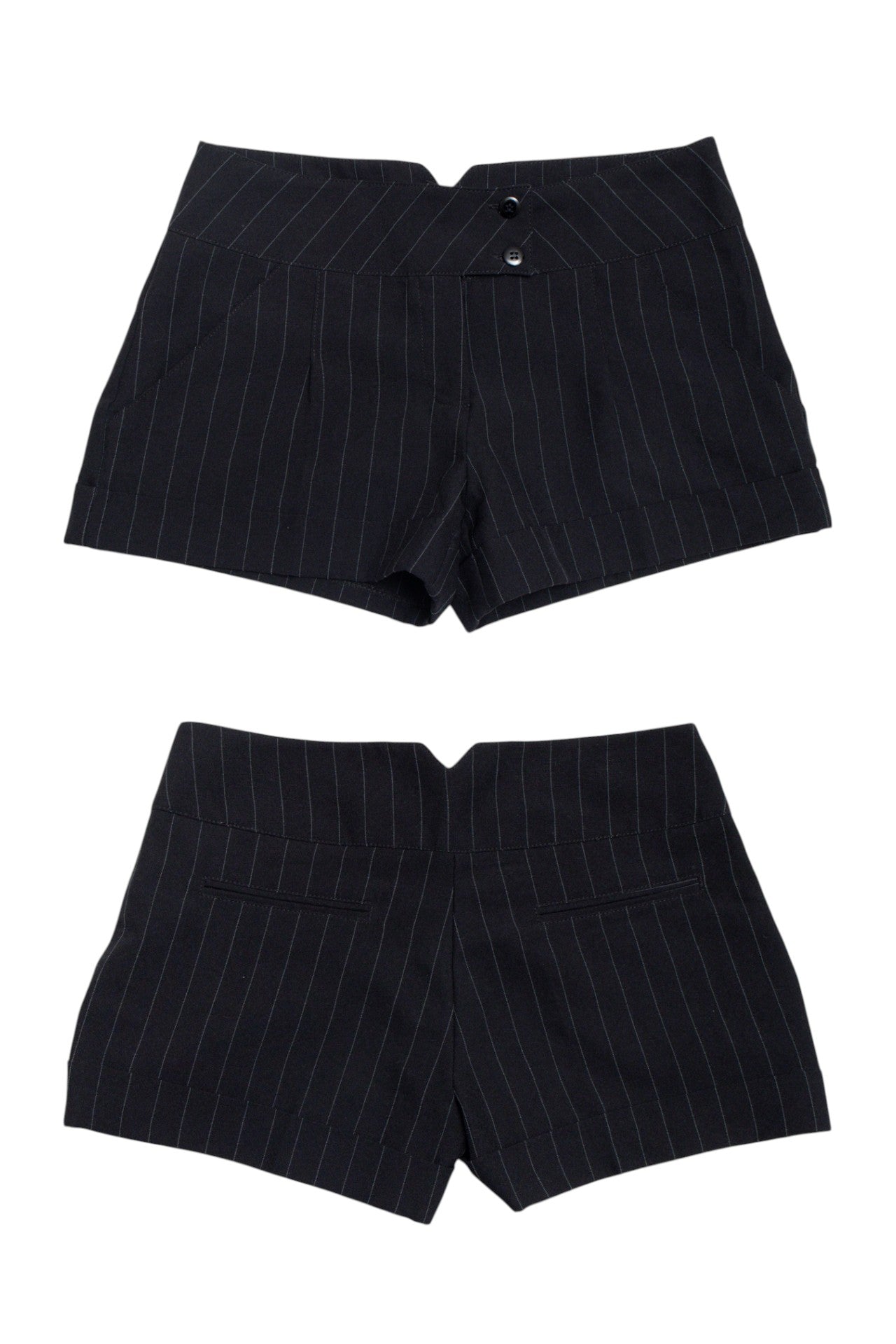 #234 Pimkie pinstripe shorts | c. 163 | size 8