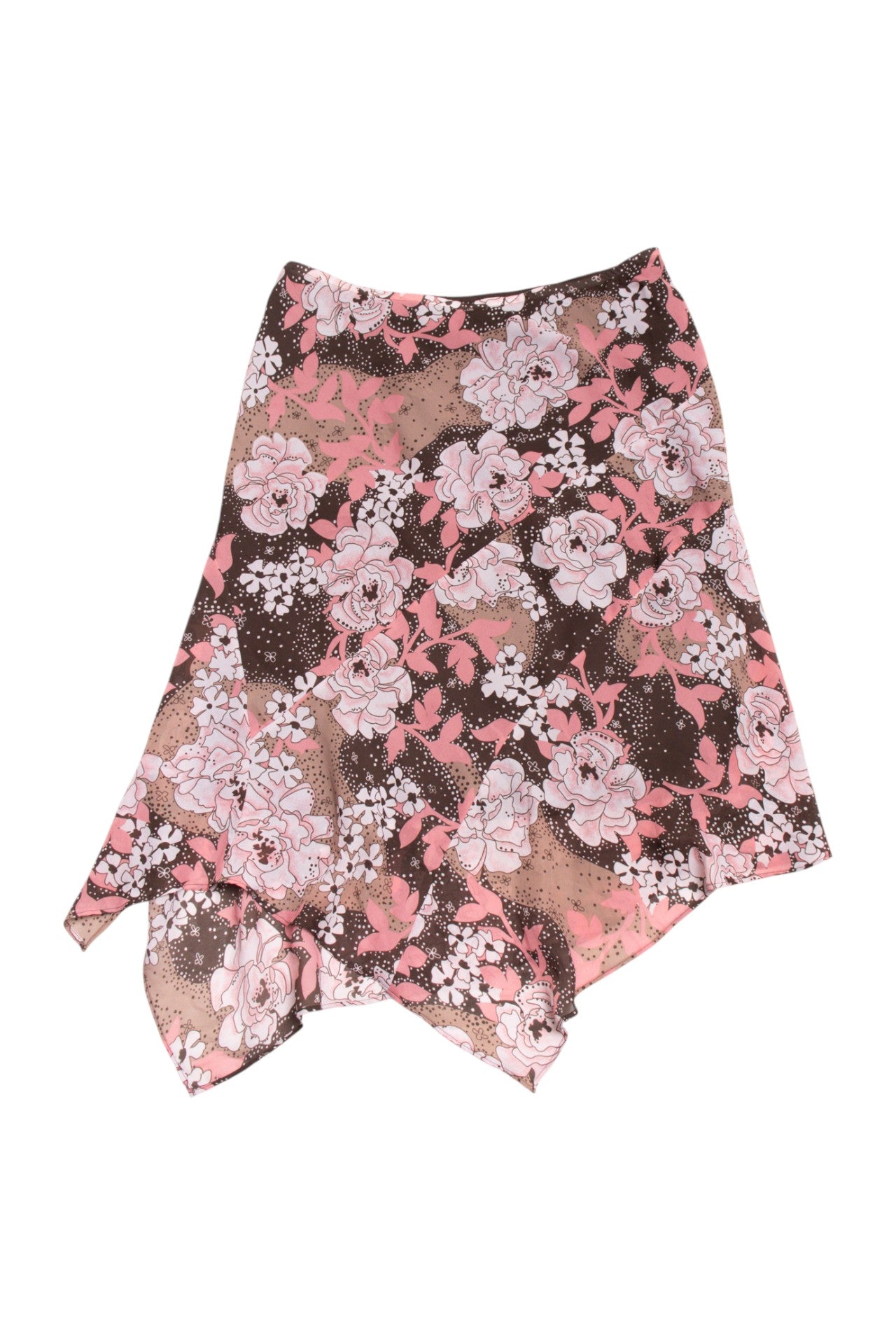 #237 Lane Bryant floral midi skirt | c. 163 | size 14