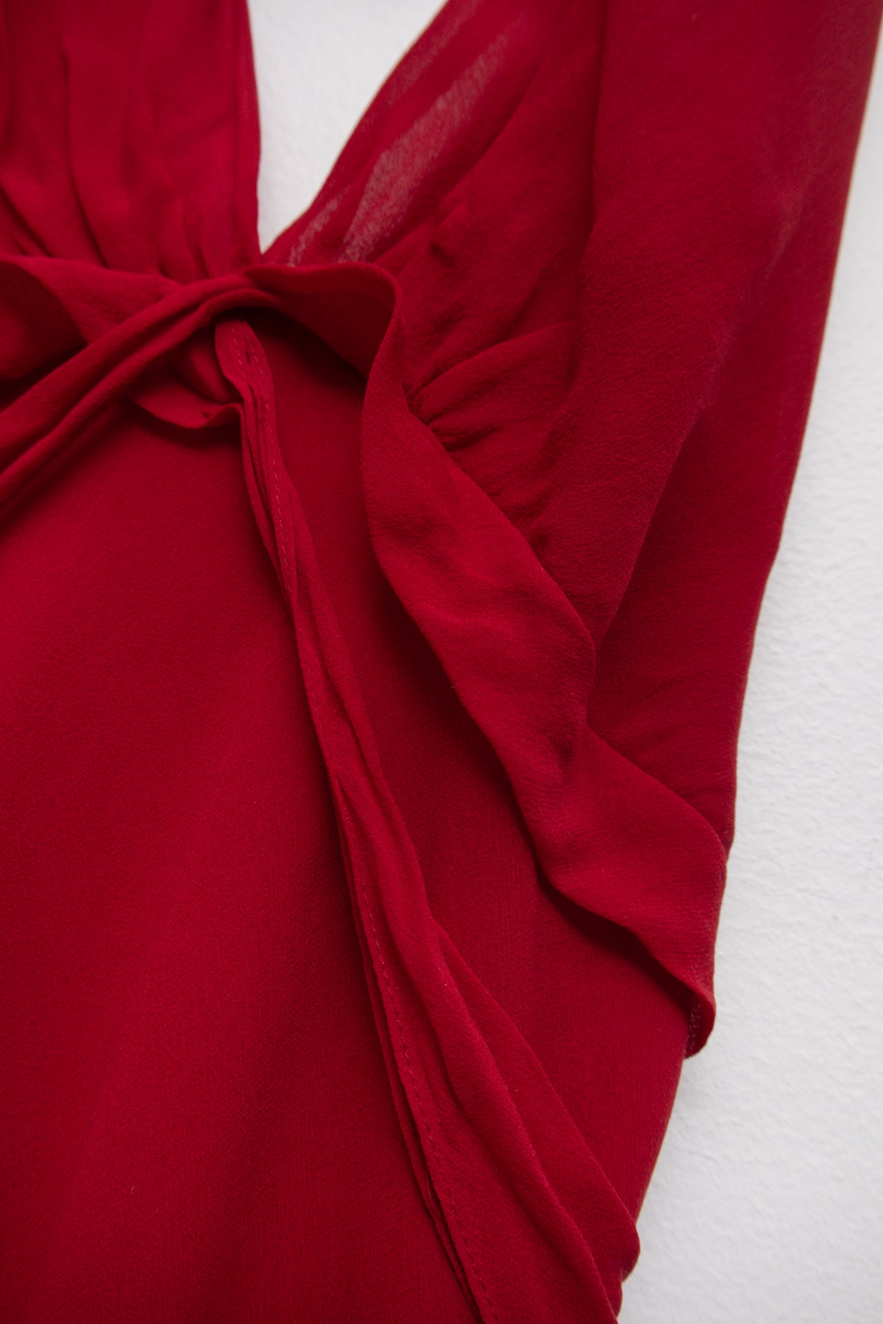 #252 BCBG MAXAZRIA red halter dress | c. 163 | size 8