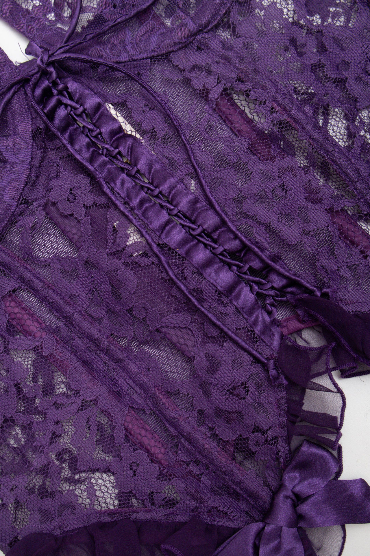 #08 Gold Label Victoria Secret Purple Corset | Collection 139 | Size 12