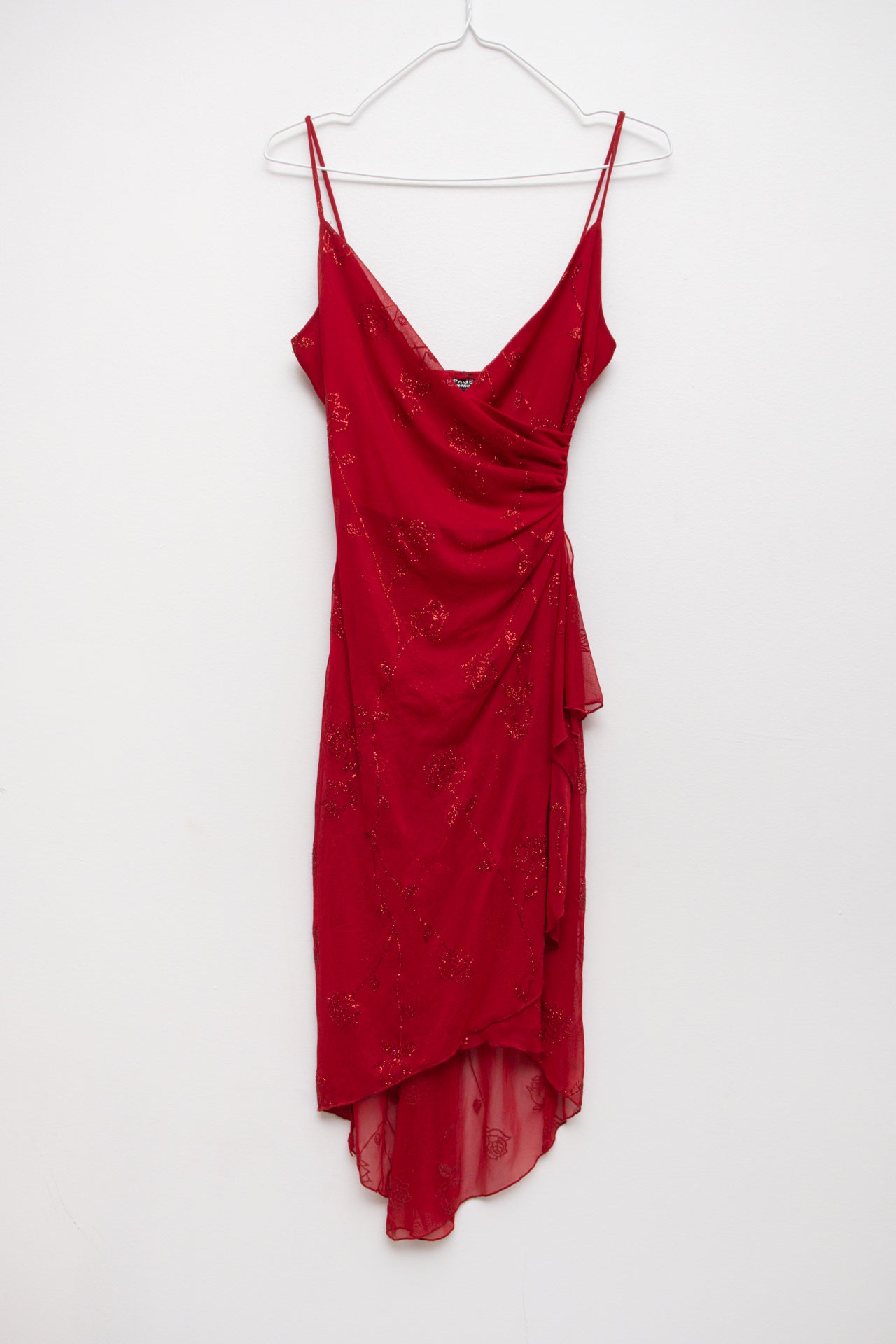 #258 Rampage glitter midi dress | c. 163 | size 8