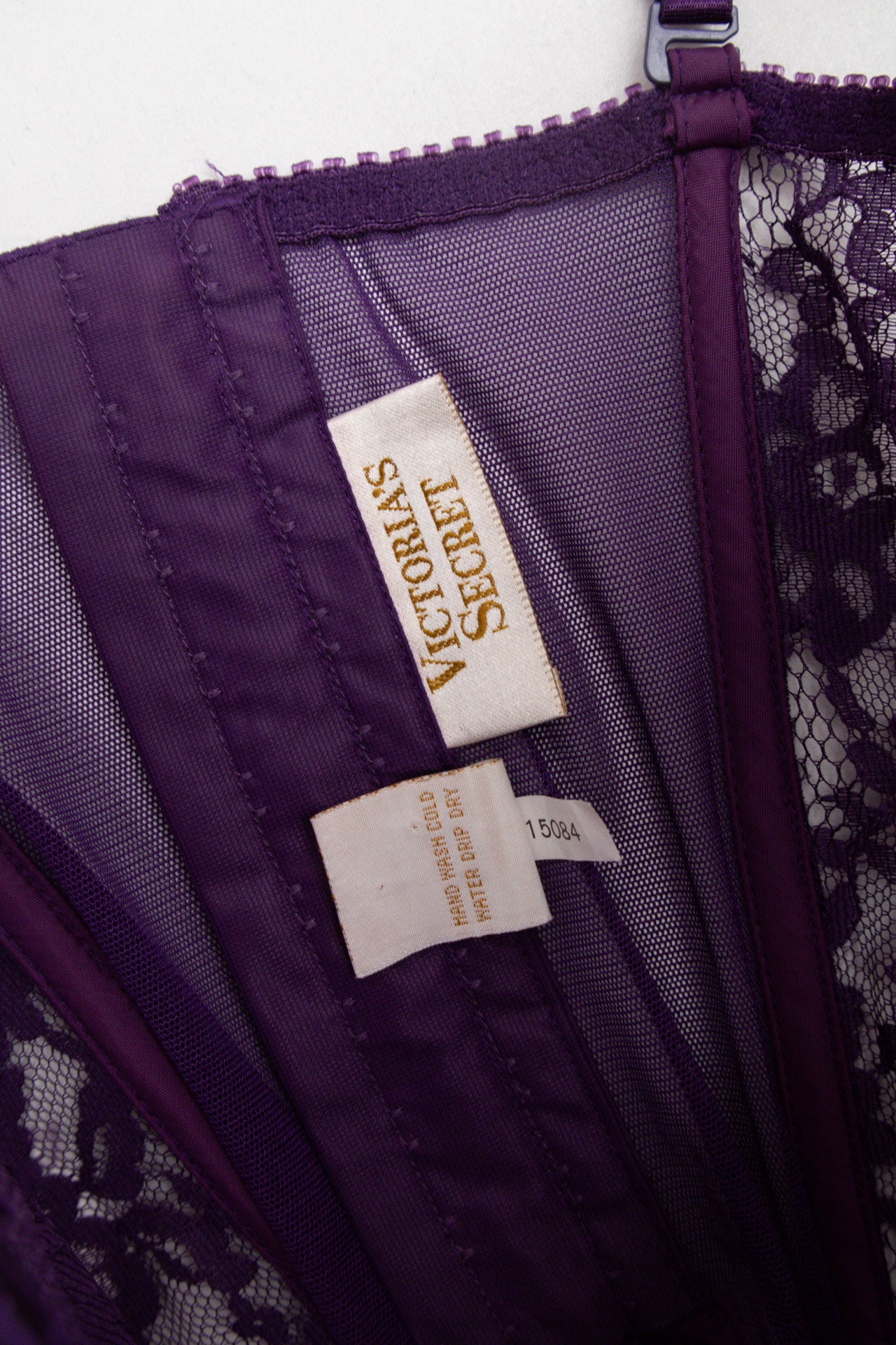 #08 Gold Label Victoria Secret Purple Corset | Collection 139 | Size 12